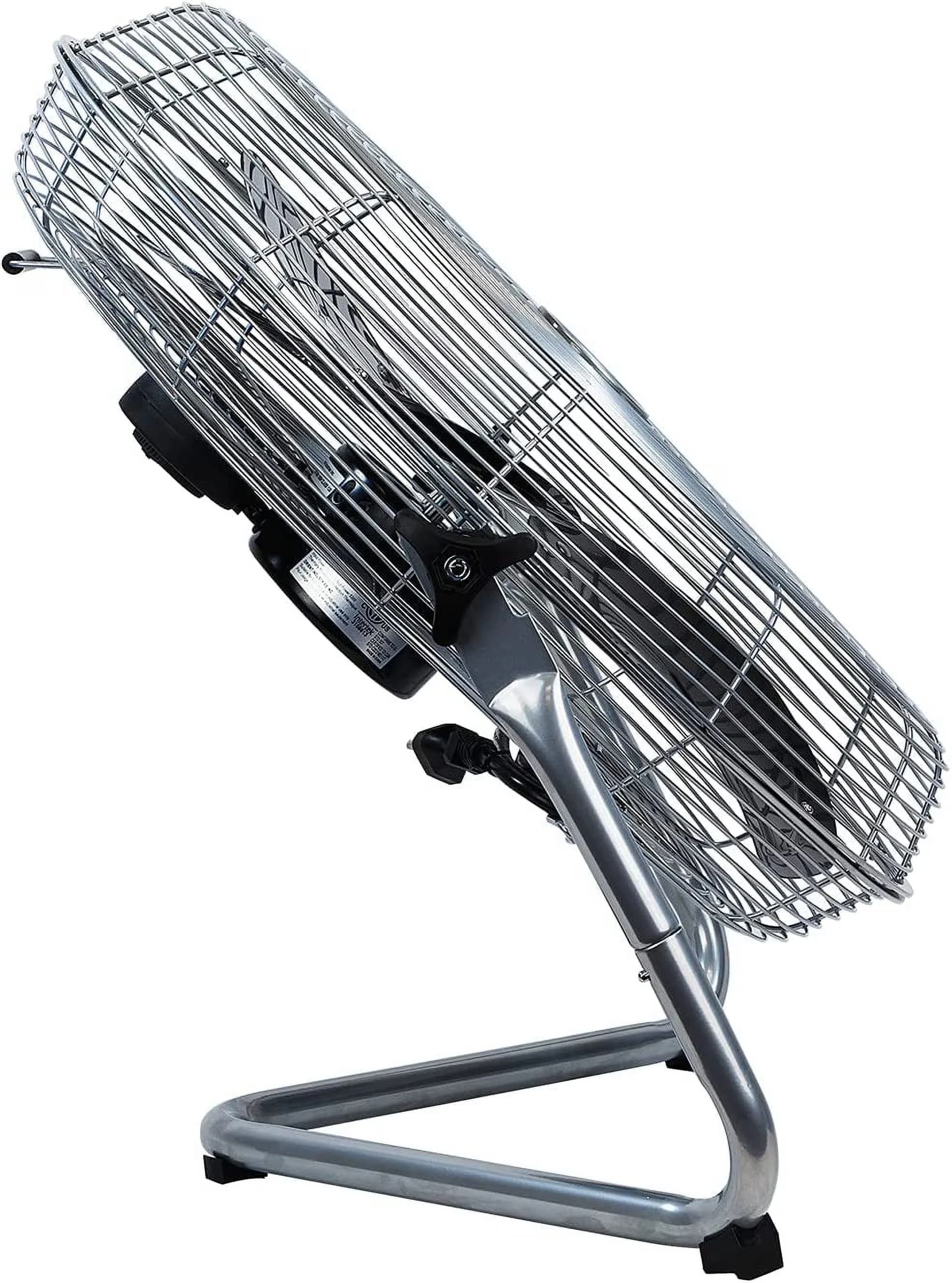 Efficient Fans In Cooling - Blue Metal 20 in - Universal Fit Model C6E8EC