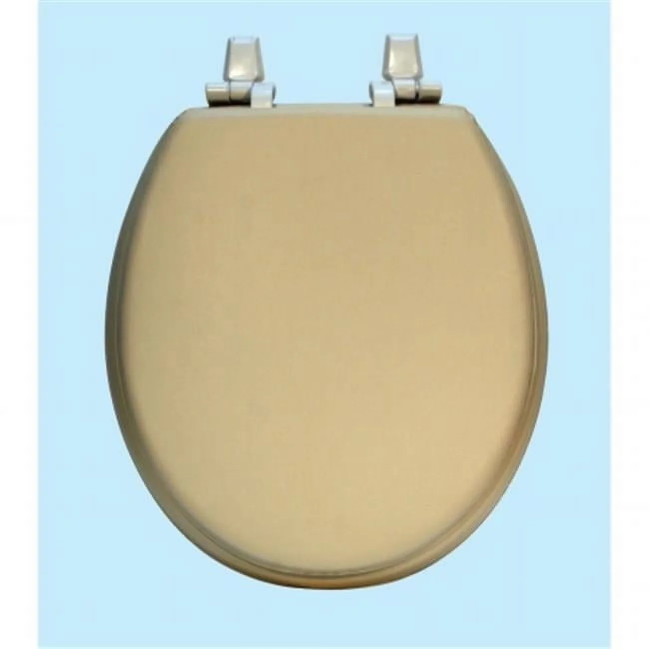 Toilet Seats And Lid Classic with Deluxe-padded soft seat for round bowl., Finish: Almond.- SKU: ZX9CNCT094, High-density foam for... Model 4584B4