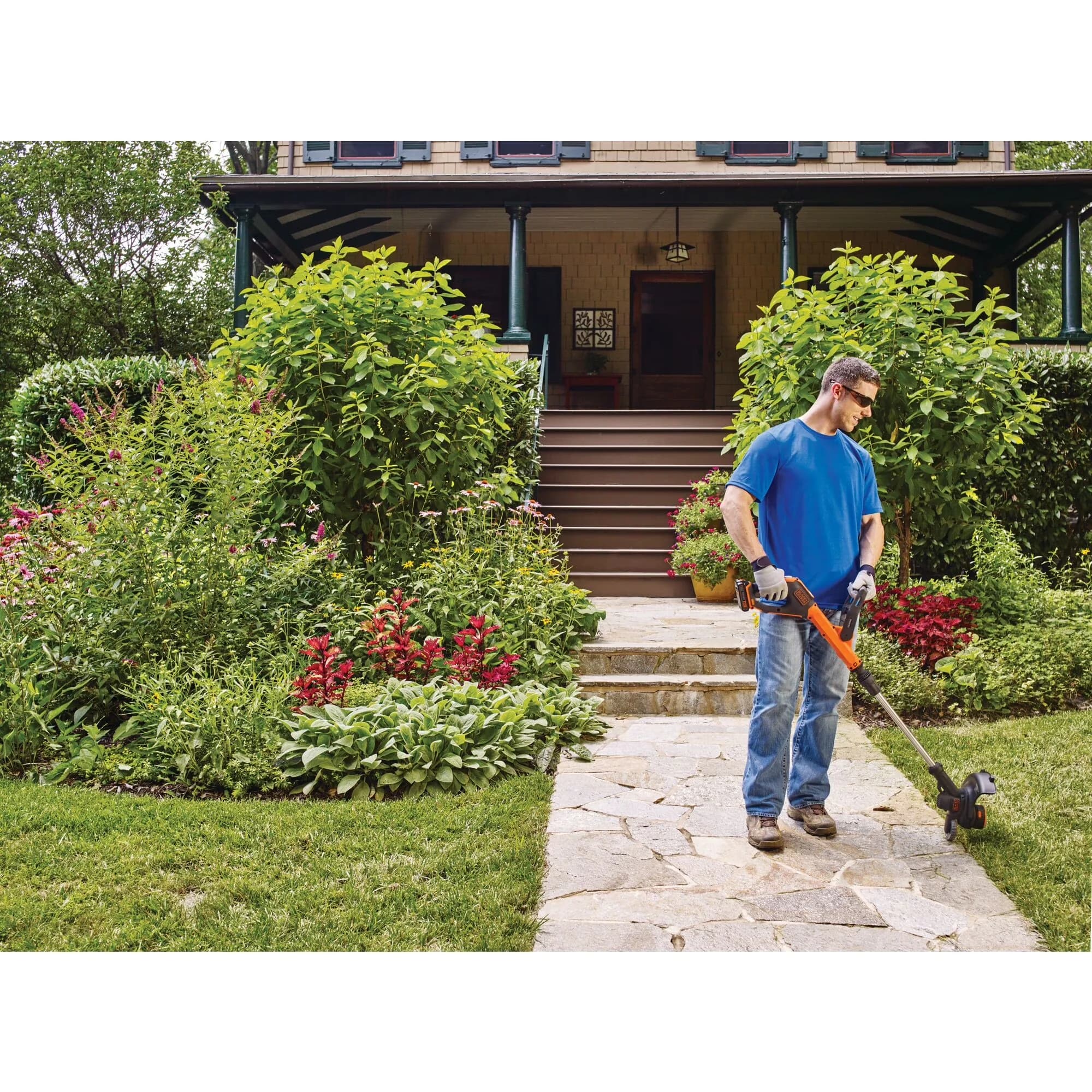String Trimmer Quality with Battery, 20V - Quality Construction Model 24740A