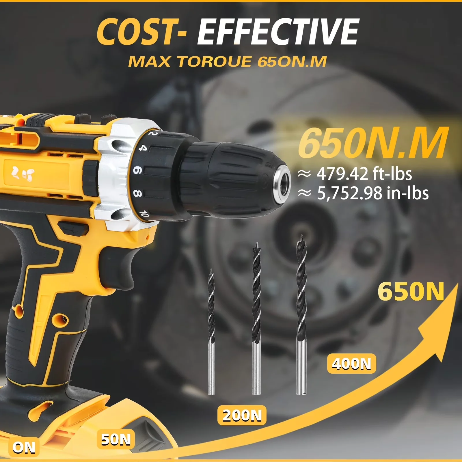 Drills Driver Versatile with 21V, Tool Set, 21V Electric Power Drill - Built to Last Model 5E3A56