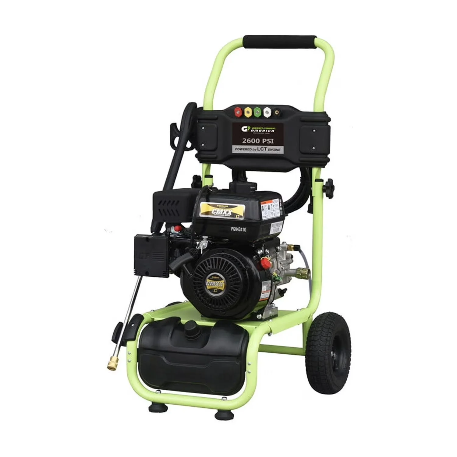 Innovative Pressure Washer with Quick Connect Tips, at 2.0 GPM Gas Powered - Model 025FA3