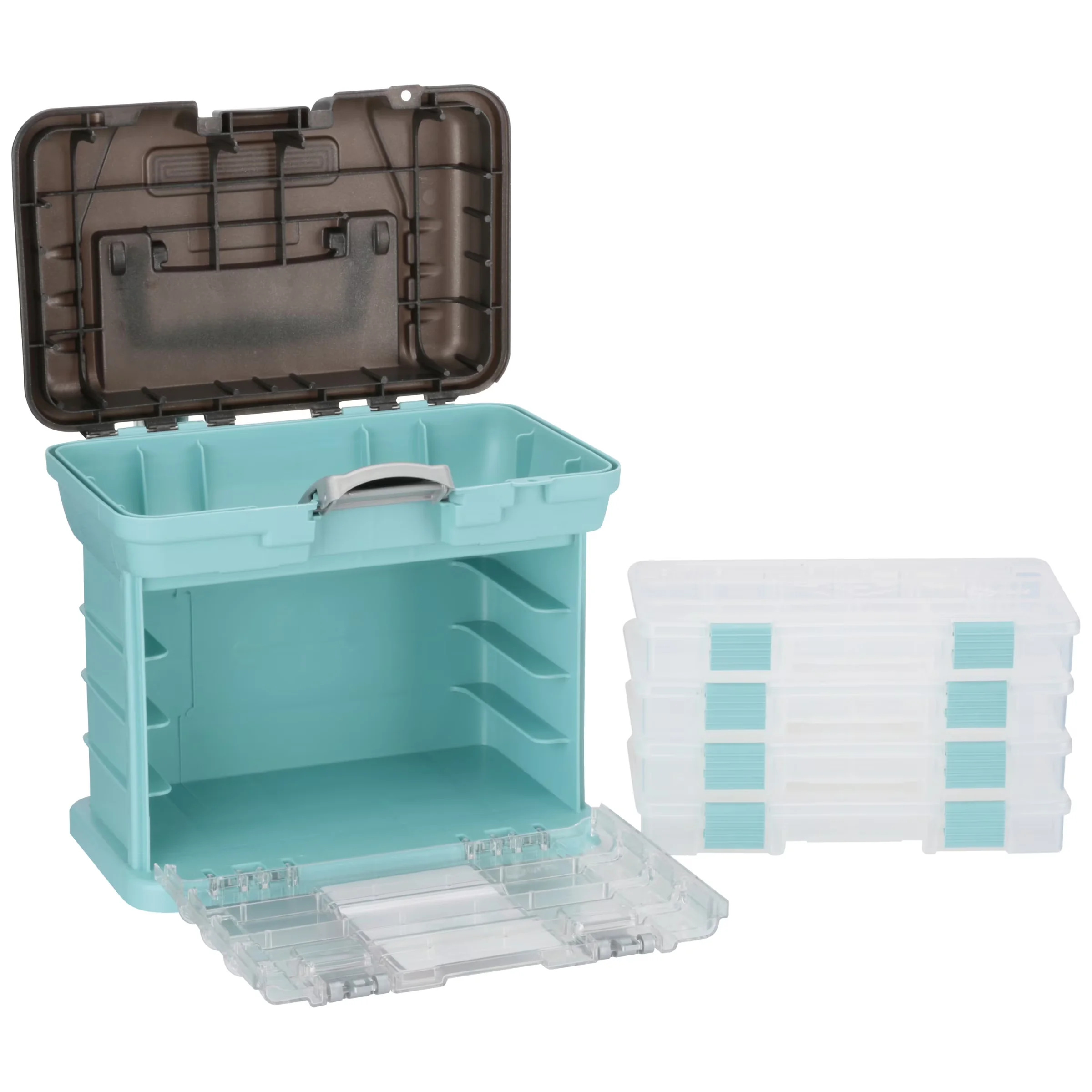 Durable Garage Storage Supply with Portable, Compact, Product Line: Grab-n-Go - Blue Plastic Model FE9536