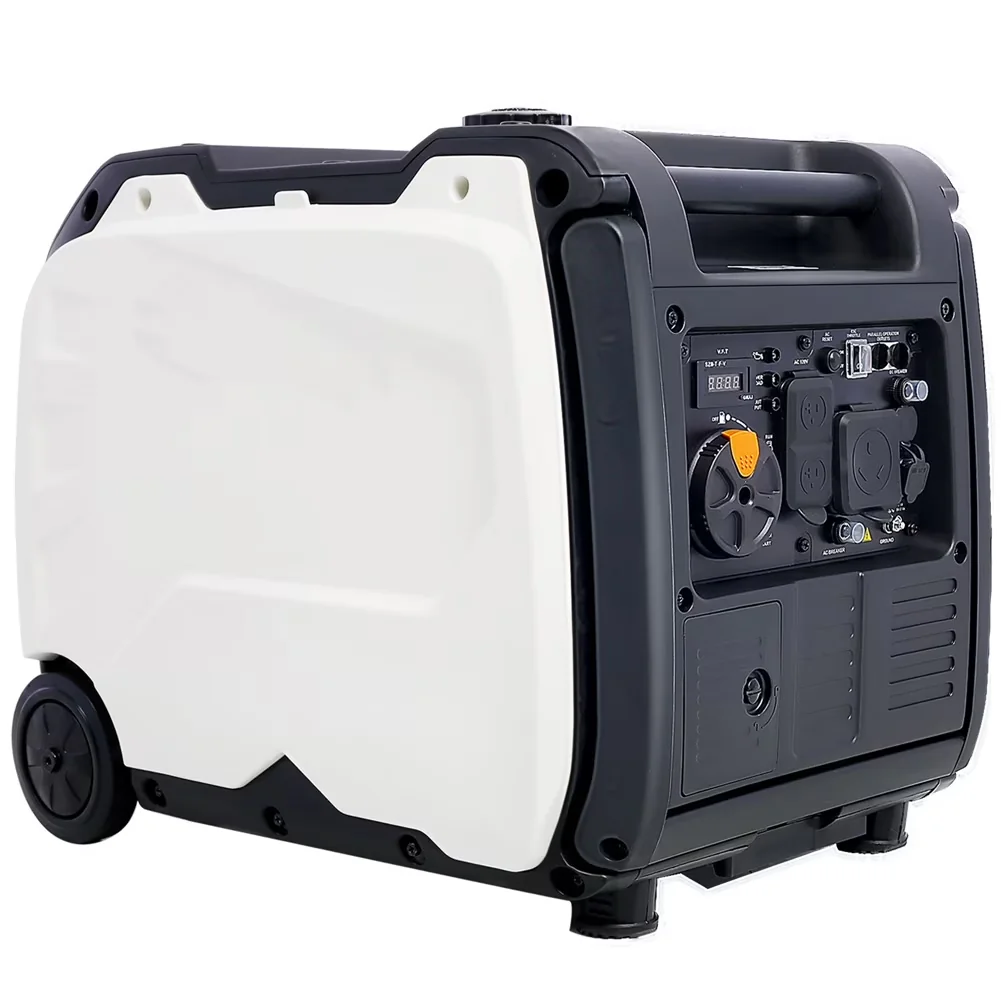Generator Essential with 4500W, Electric With Foldable Handle And Wheels, Super Quiet - Model 130C1C