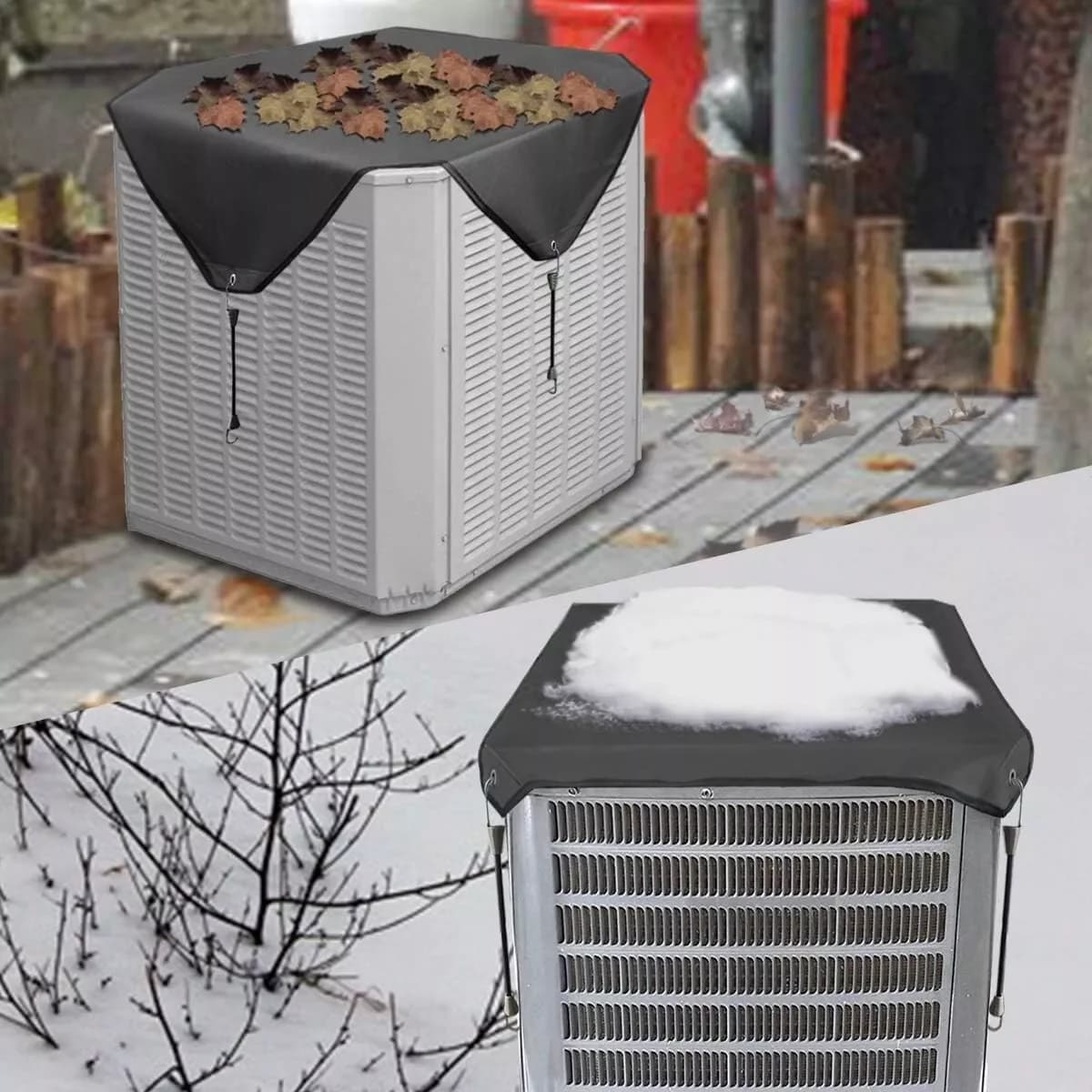 Air Conditioner Efficient with Waterproof, Central Cover - (26" X 26") Polyester Model 3EB35A