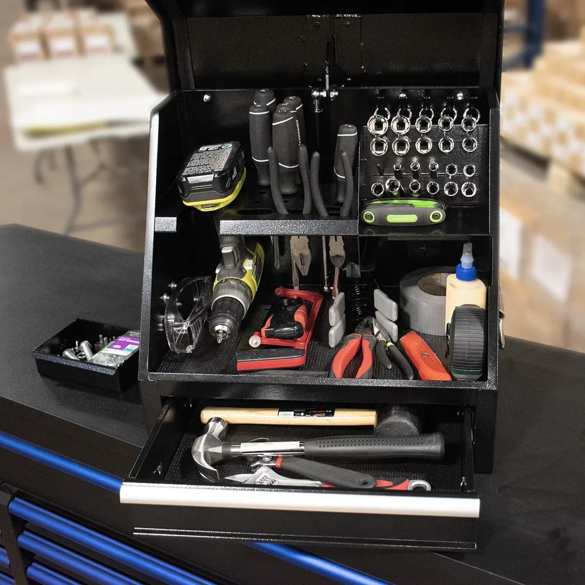 Toolstorage Classic with Storage, Combo 18" ™ - Black Steel SB180DB-2 for Multiple Applications Model 52DB66