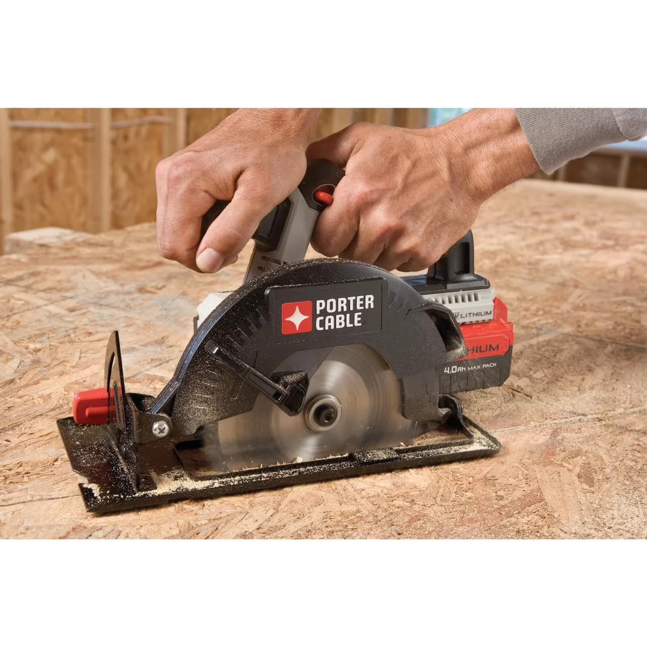 Compact Power Saw with Battery, 20V, Battery and charger sold separately - Black Model 957B96