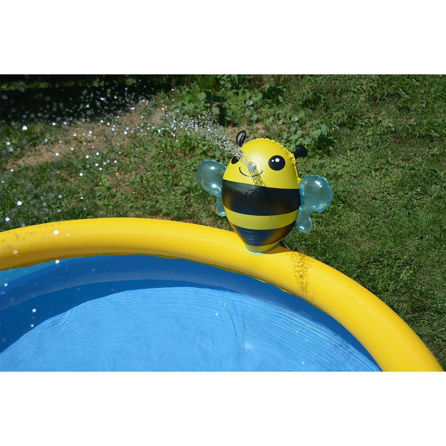 Quality Inflatable Pool with Puncture Resistant, Puncture-resistant material - Blue Model FF1D74