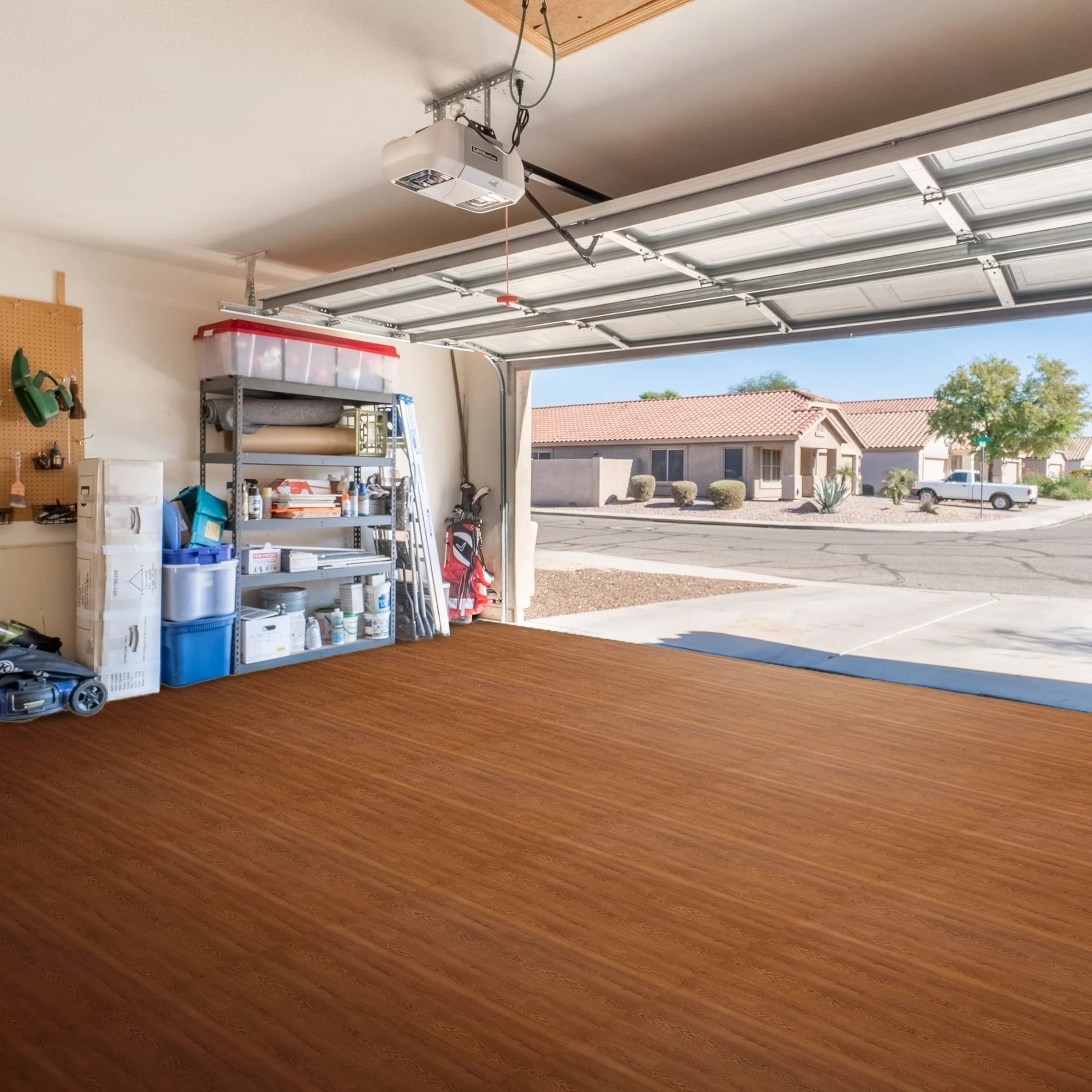 Essential Grey Vinyl Flooring Vinyl Plank Flooring with Waterproof, 36 Tiles - 36 Pine Model D8C9AD