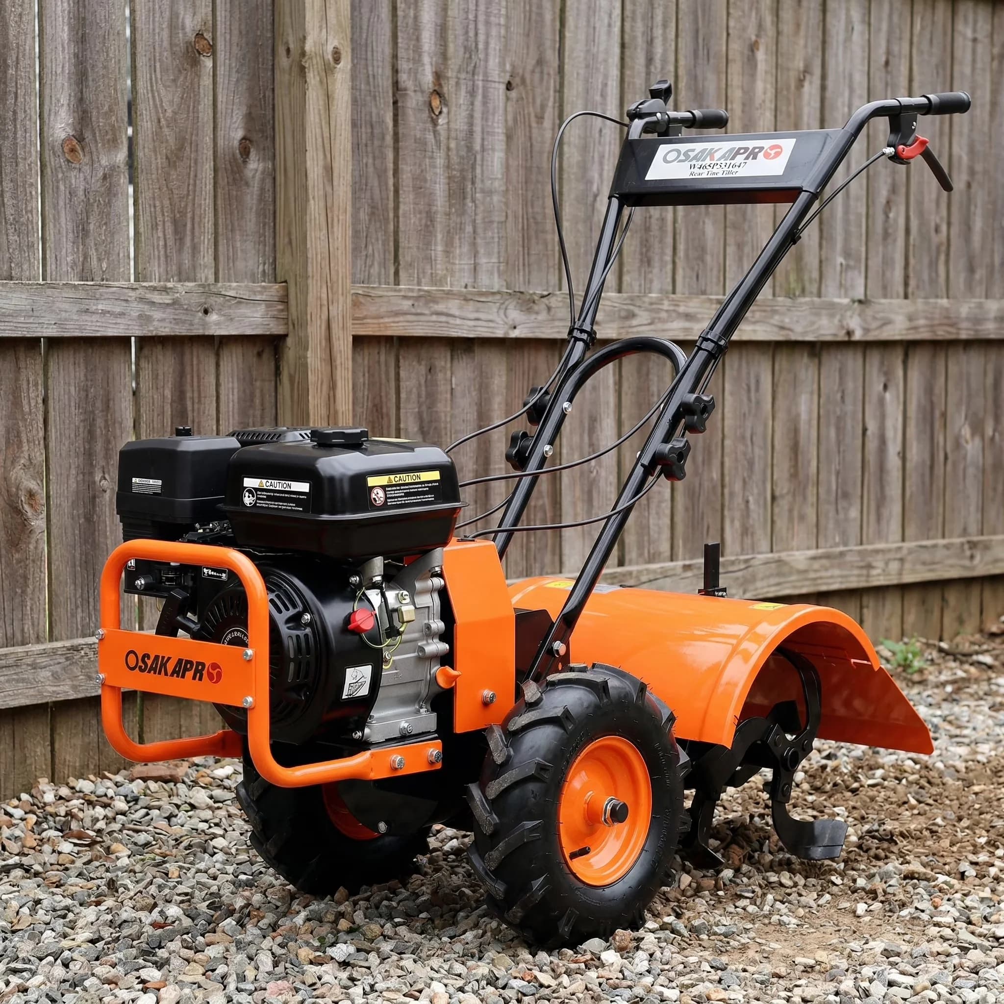 Versatile Trillers Cultivator with Battery, Heavy duty Power tiller, Garden Soil Prep - Model D5672D