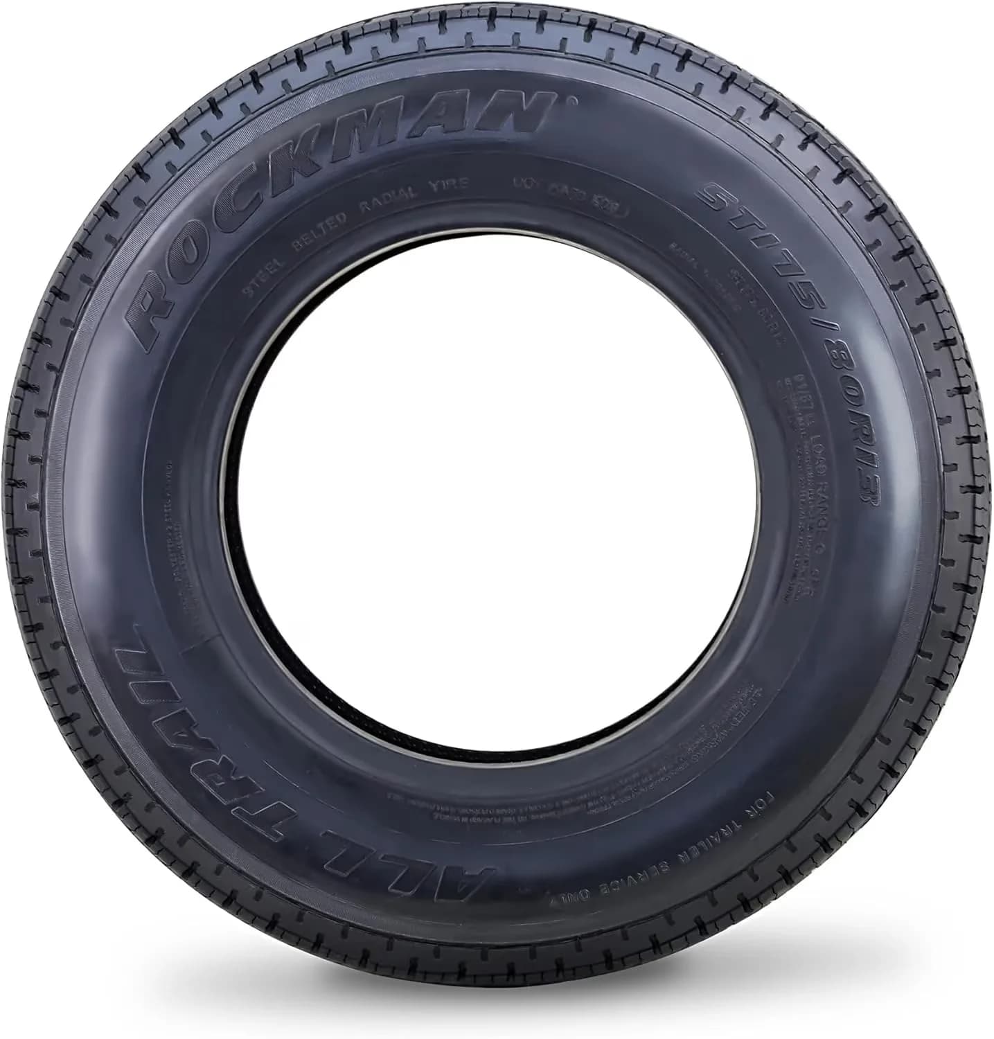 Efficient Trailer Tire with Durable Construction, Set4 - ST175 - Professional Series Model 616A32