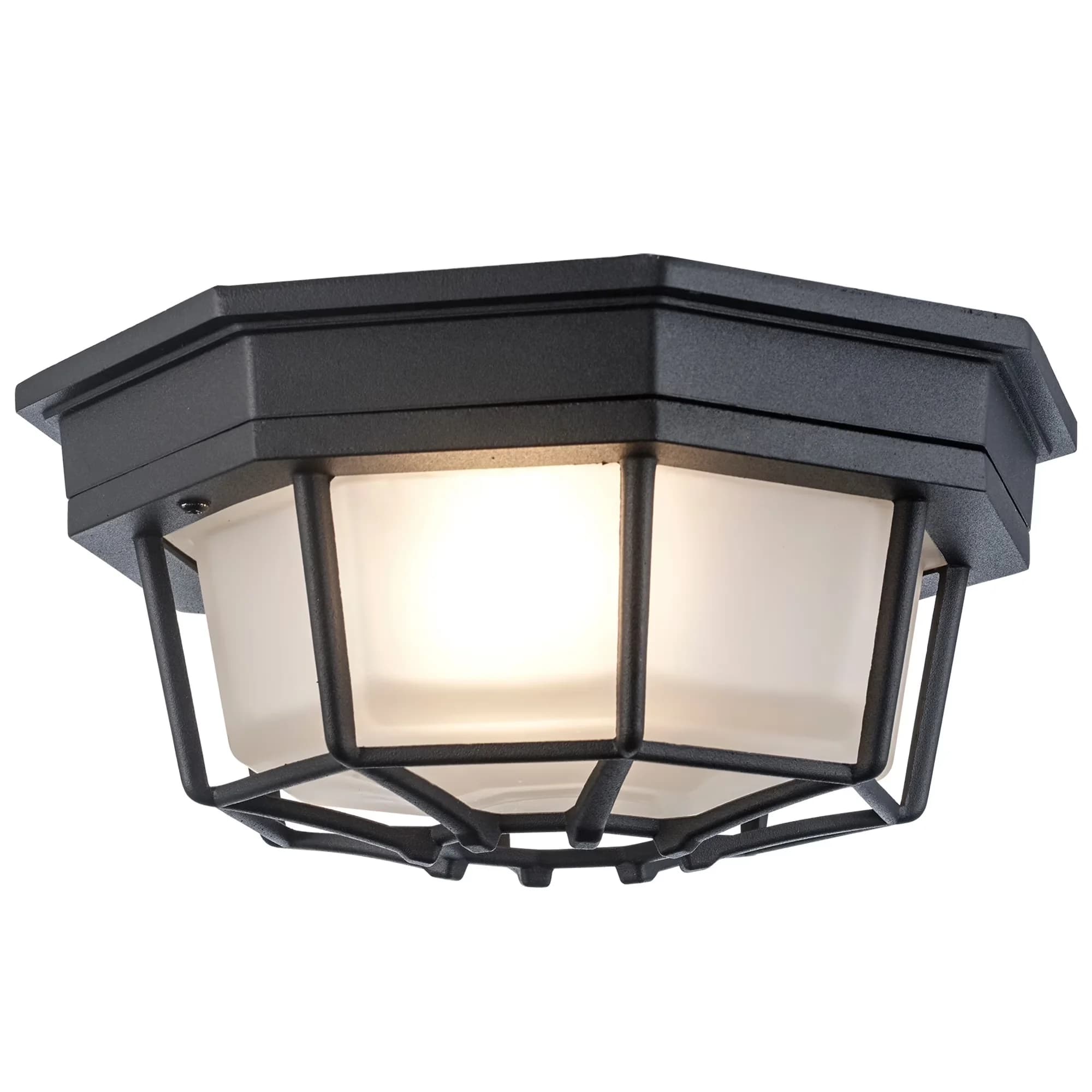 Ceiling Lights Fixture Durable with Incandescent, Contemporary, Dimmable - Metal Black Model 49DE49