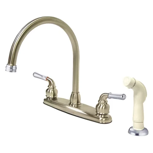Innovative Kitchen Renovation with 8-5/8" Spout Reach, 5-13/16" Spout Clearance - Gold Brass Model AB8951