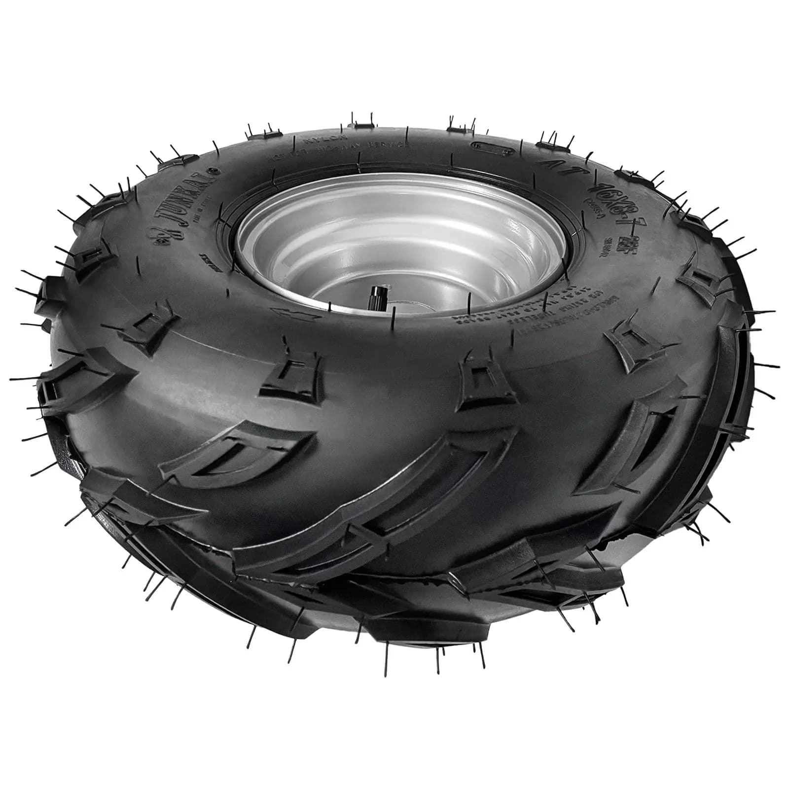 Lawn Mower Tire Modern with Replacement, 2PCS 16x8-7 ATV & Rim Assembly, 3 Stud 16x8x7 16x8.00-7 Wheel - Model 32CB4C