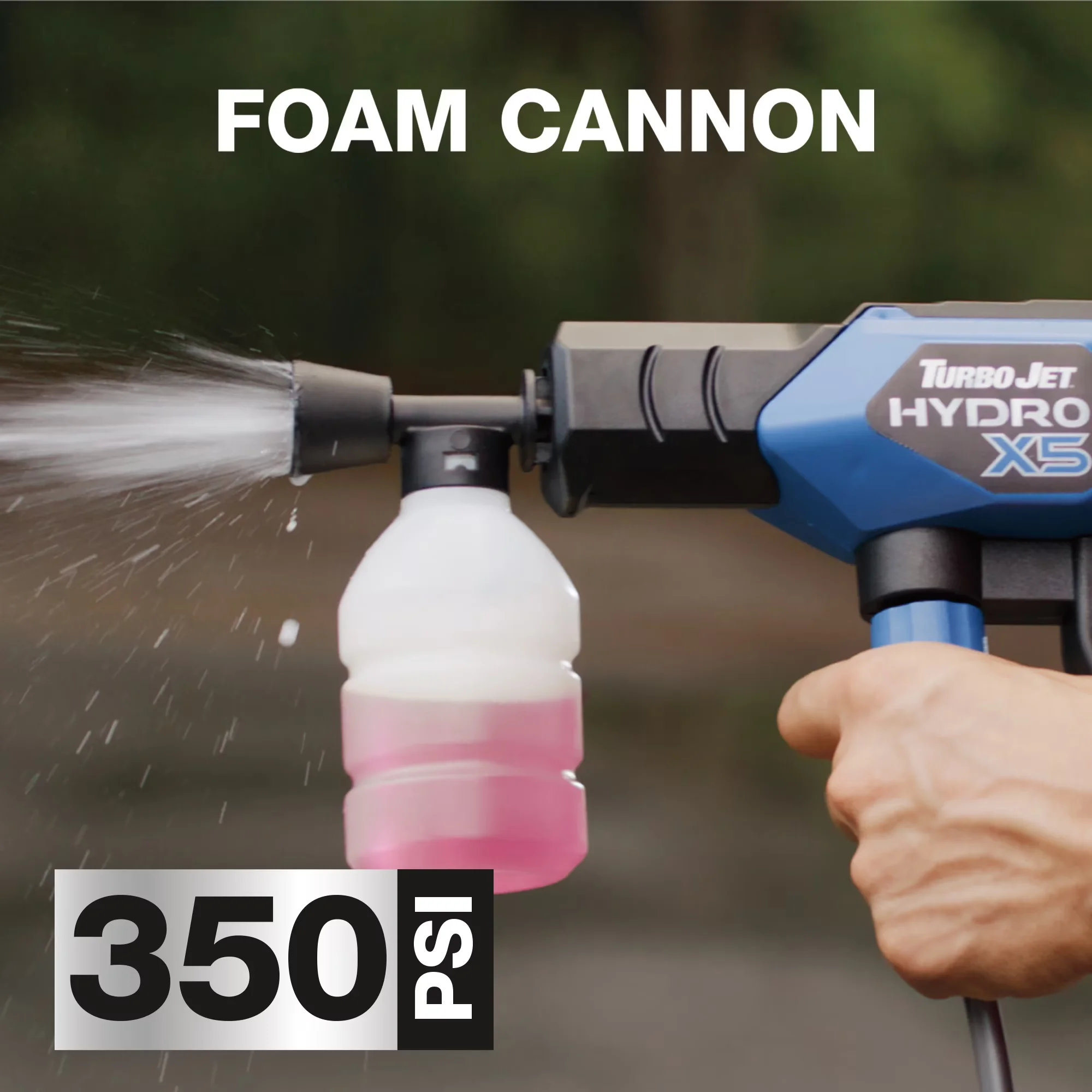 Efficient Pressure Washer with Battery, Quick Connect Tips, ® Hydro X5® Pro - Model F60FA2