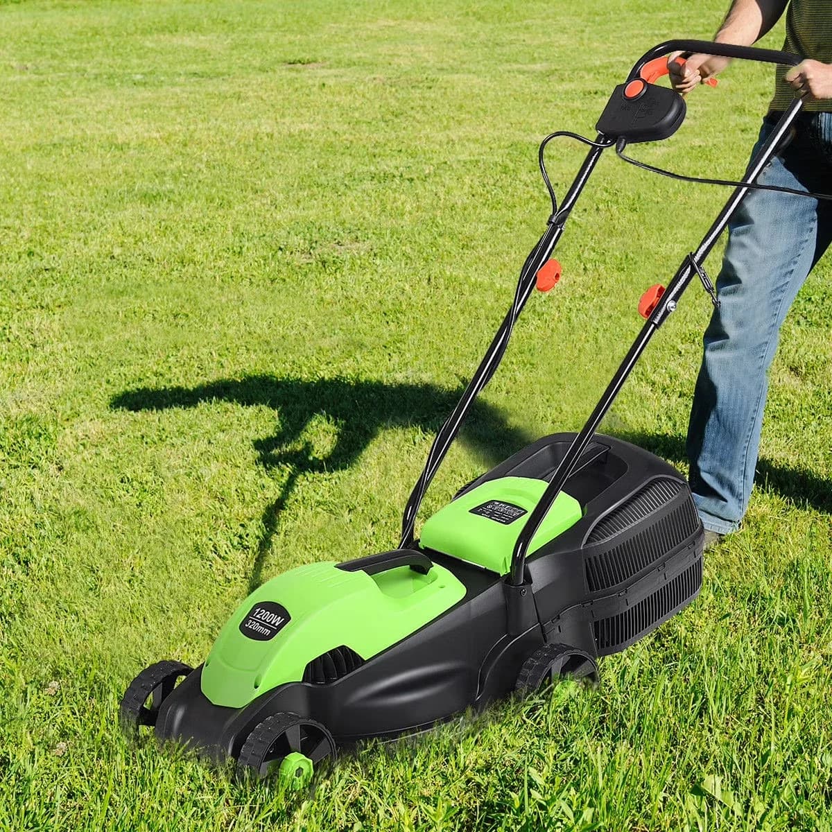 Modern Push Mower with Adjustable Cutting Height - 13 - Built to Last Model 904E31
