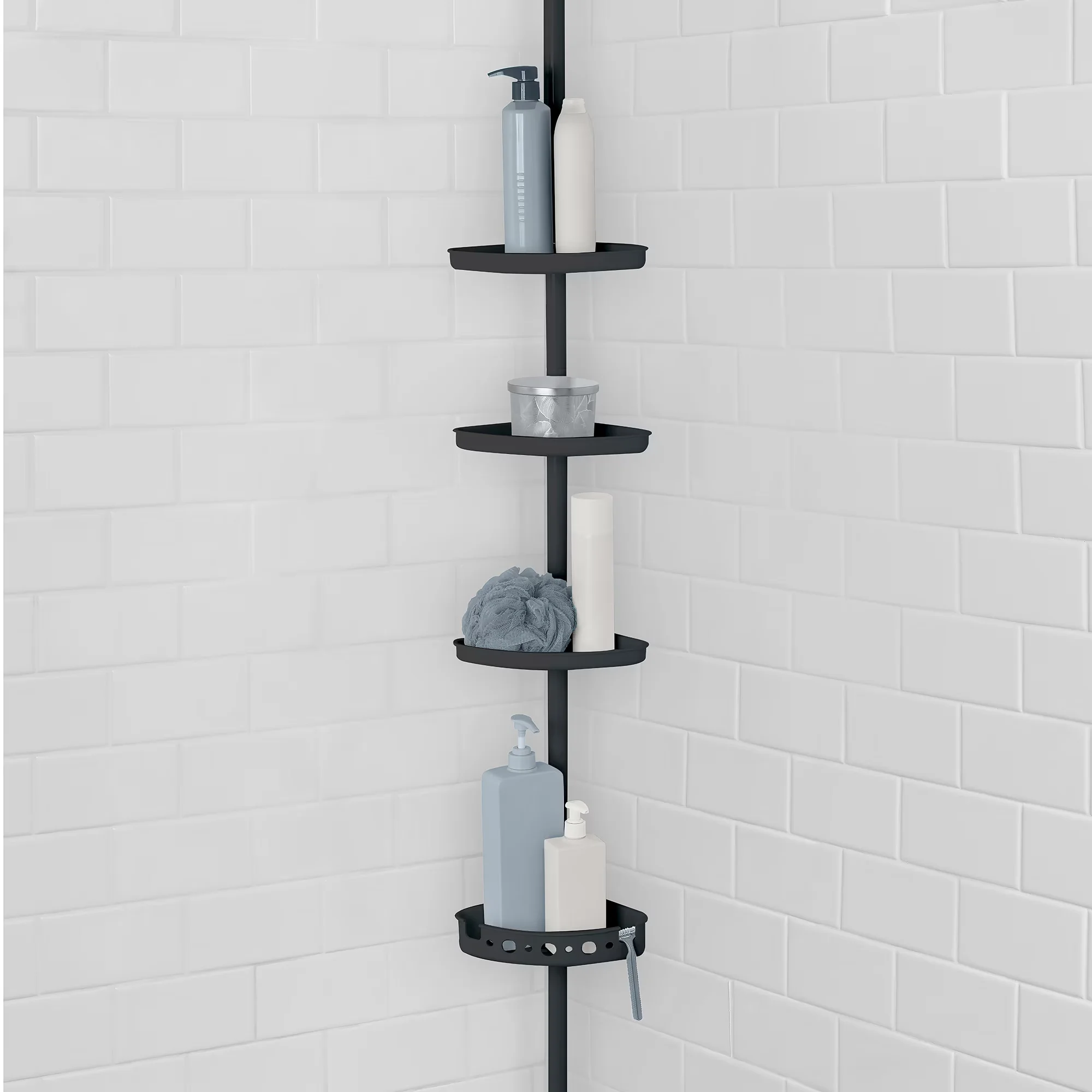 Quality Bathroom Renovation with Rust Resistant - Steel Black Tier - Residential Grade Model AF6149