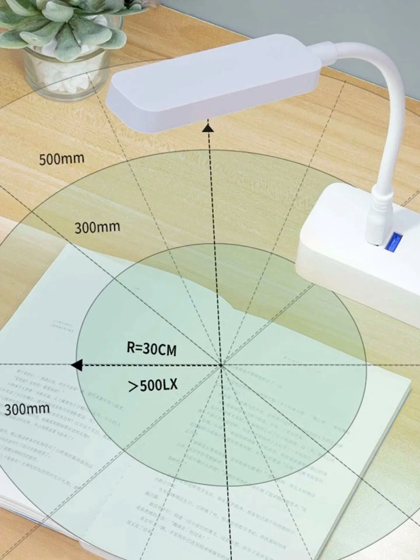 Modern Desk Lamp with LED, Easy to use and practical for everyone., 1 Pc Small Led - Model AD948D