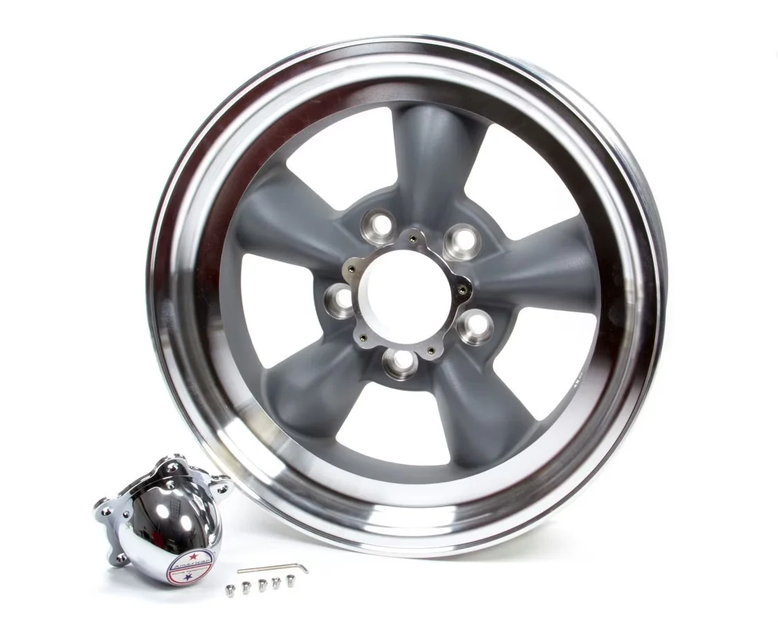 Stylish Wheels And Rim - Aluminum Gray VN105 - Rustic Charm Model 3713D0