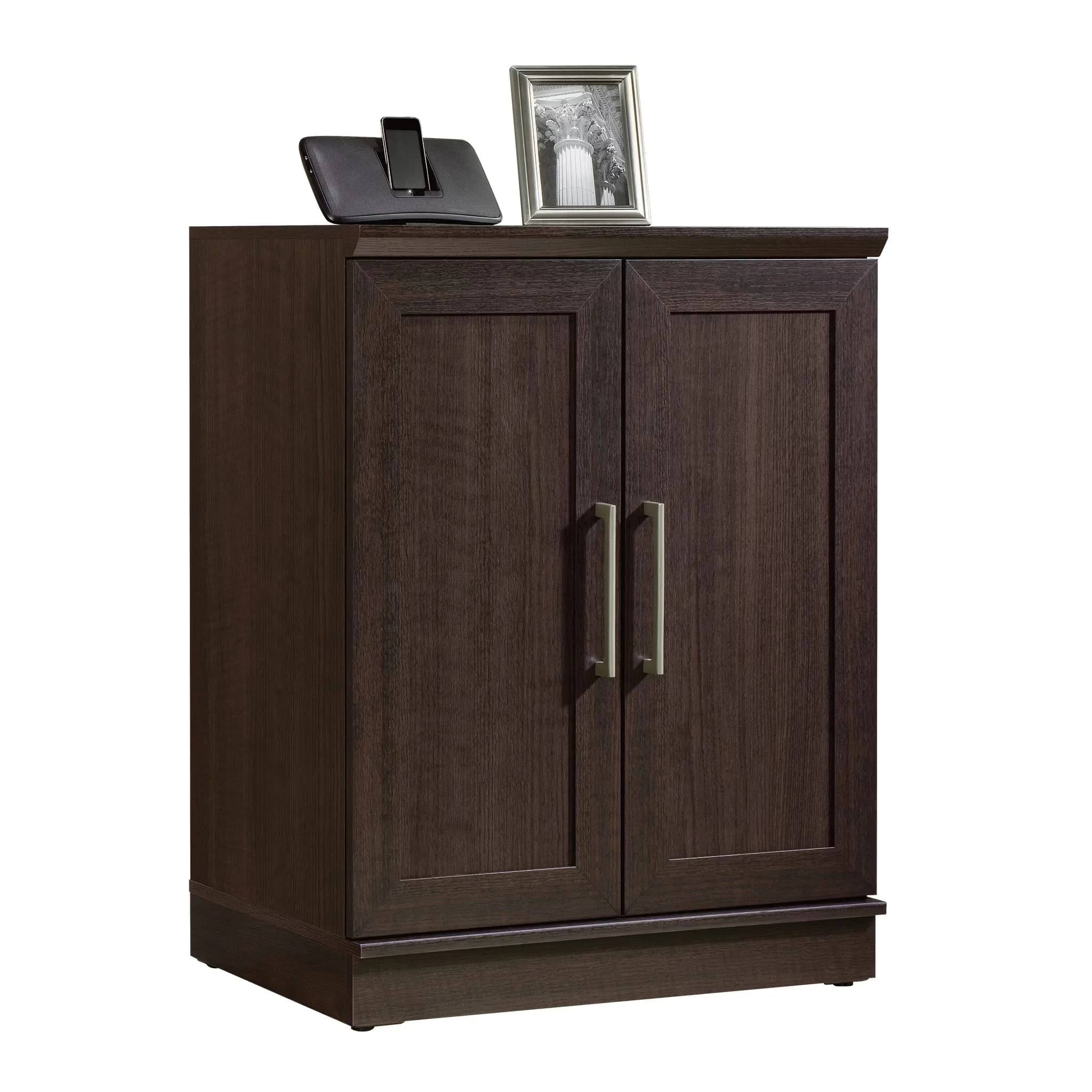 Essential Kitchen Renovation with Adjustable Shelves, Traditional - Brown Wood Composite Model 1FDAF1