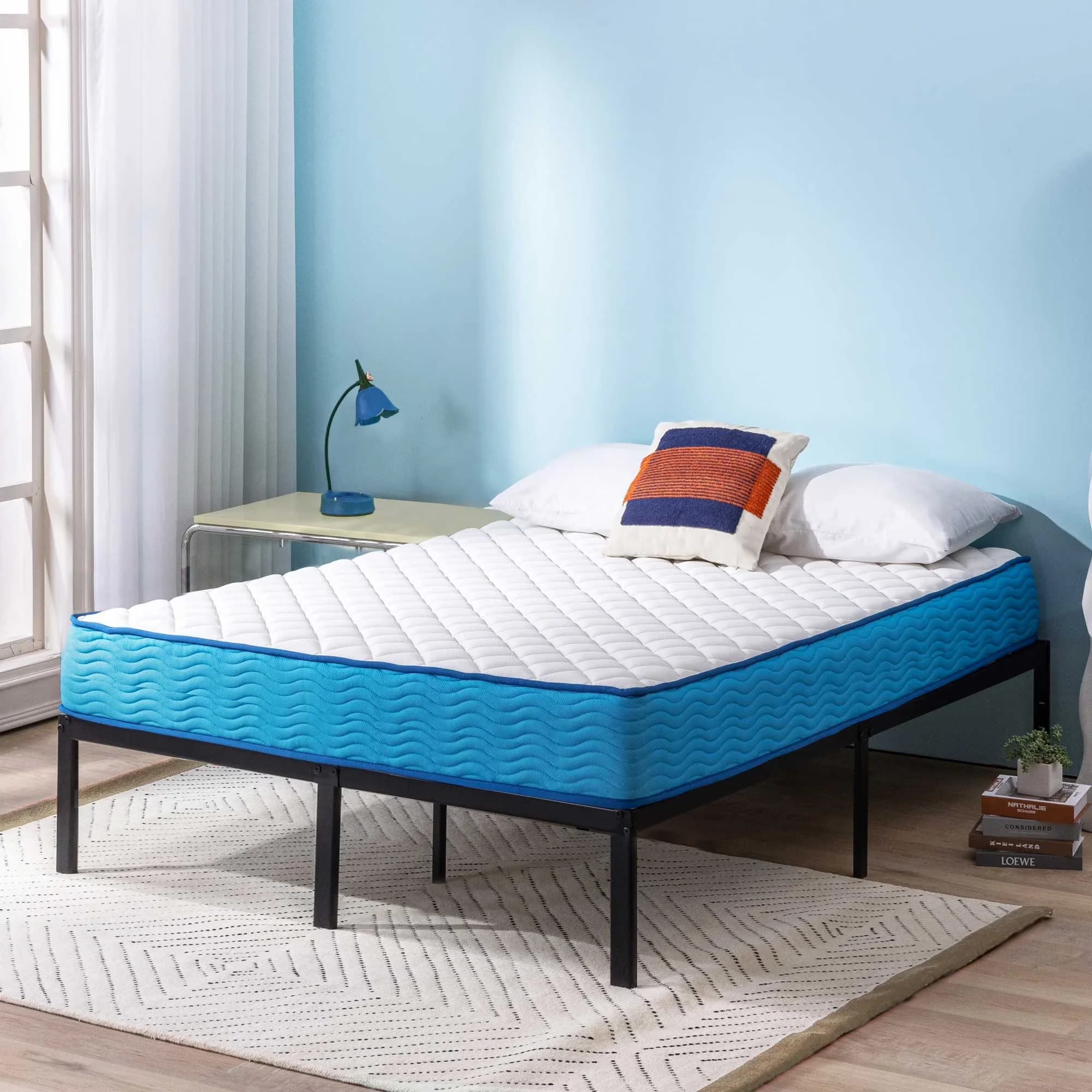 Mattresses Accessory Innovative with Queen - Memory Foam White Hybrid - Industrial Grade Model DA3CDC