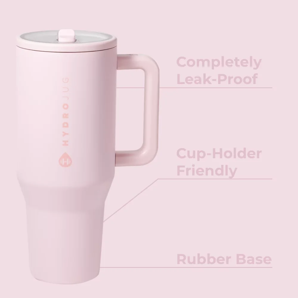 Reliable Water Filtration with Flip Straw and Handle, Traveler 32 oz Bottle, Stainless Steel Insulated Tumbler - Beige Stainless... Model CDA4C9