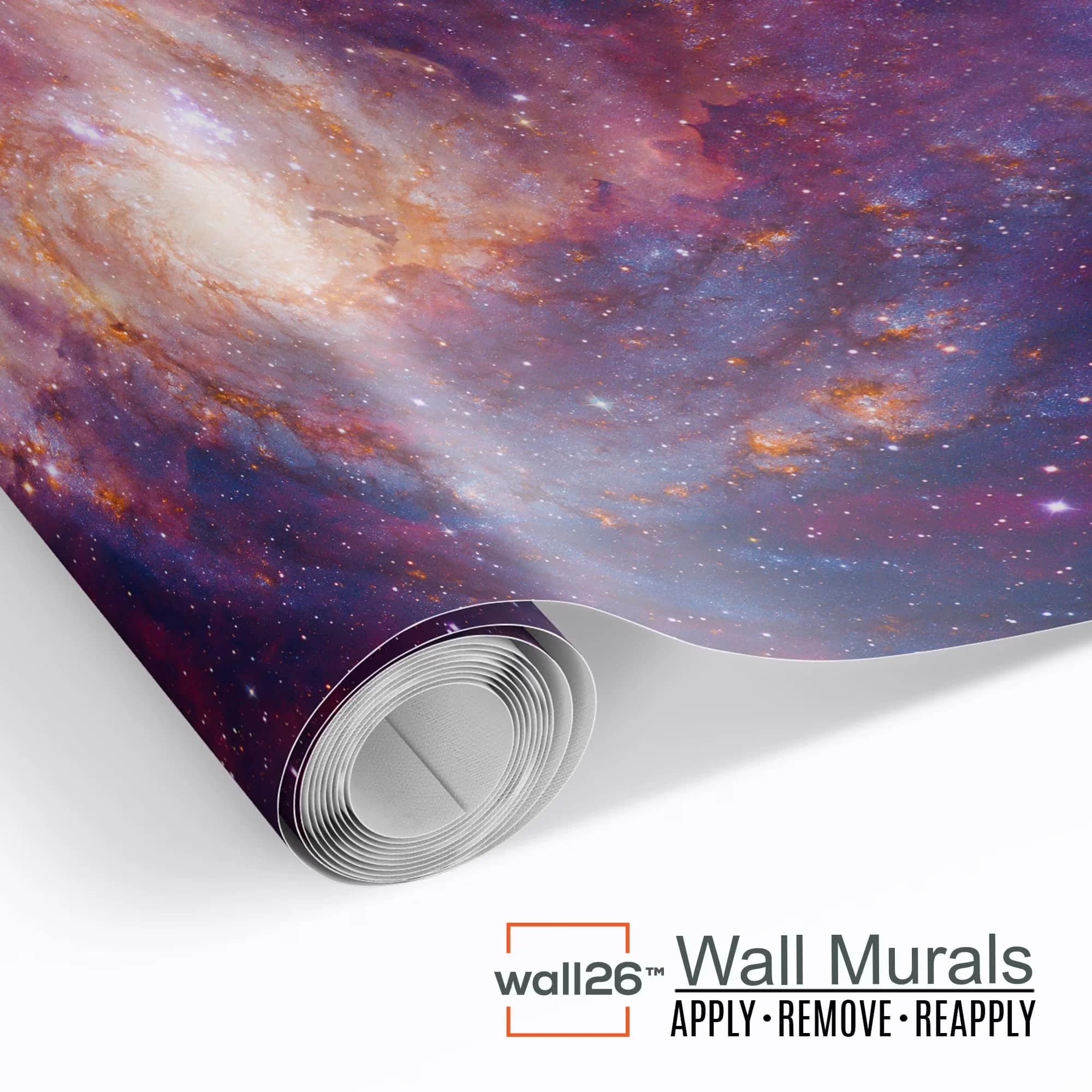 Wallpaper Wall Decals Wall Covering Versatile with Removable, Copy Space, Removable Mural | Self-Adhesive Large - Wall Mural Blue Model 59E18D