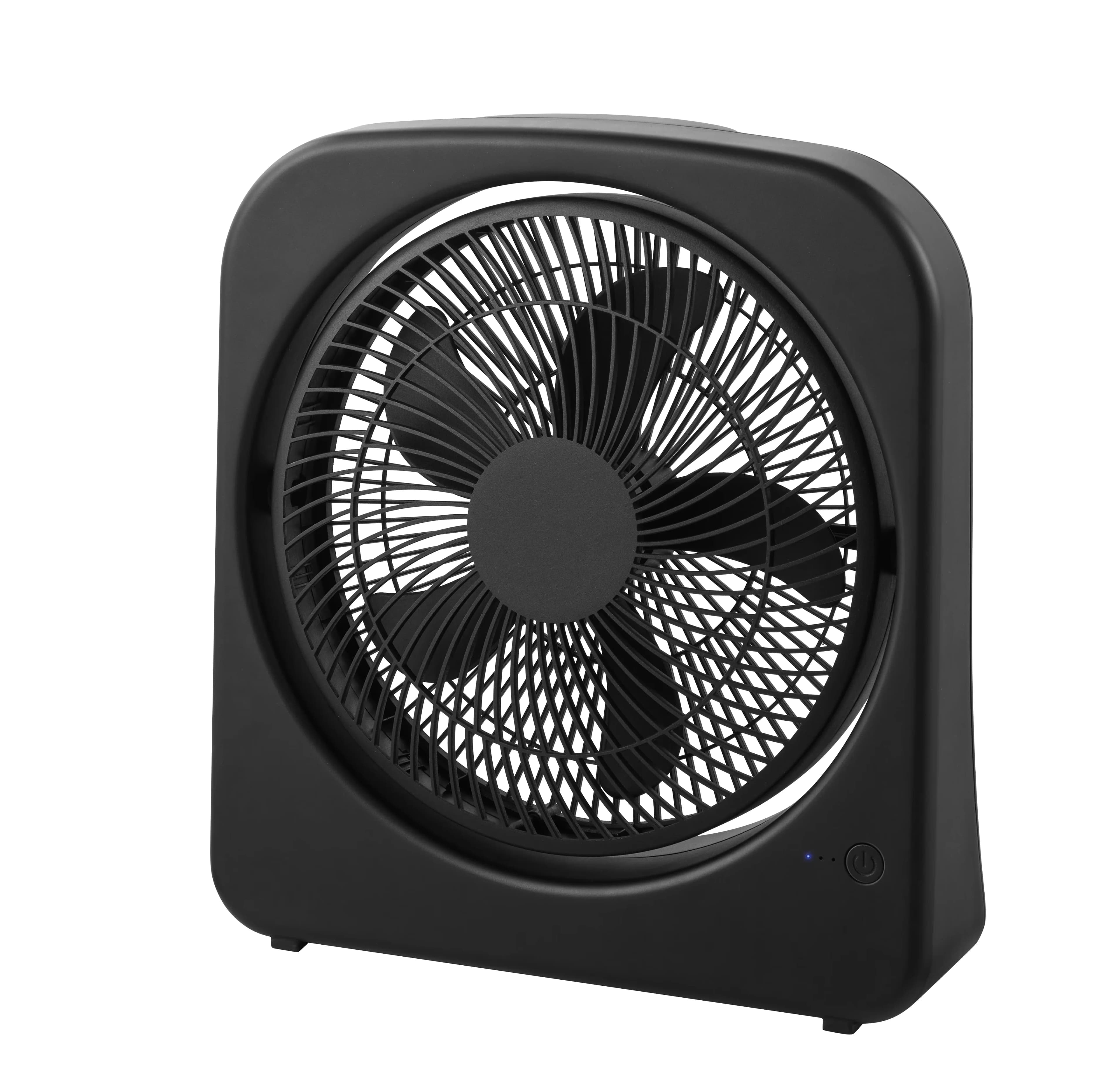 Fans In Cooling Professional with Tilt Mechanism, 9" Portable Fan Black - Black Plastic Model 235467