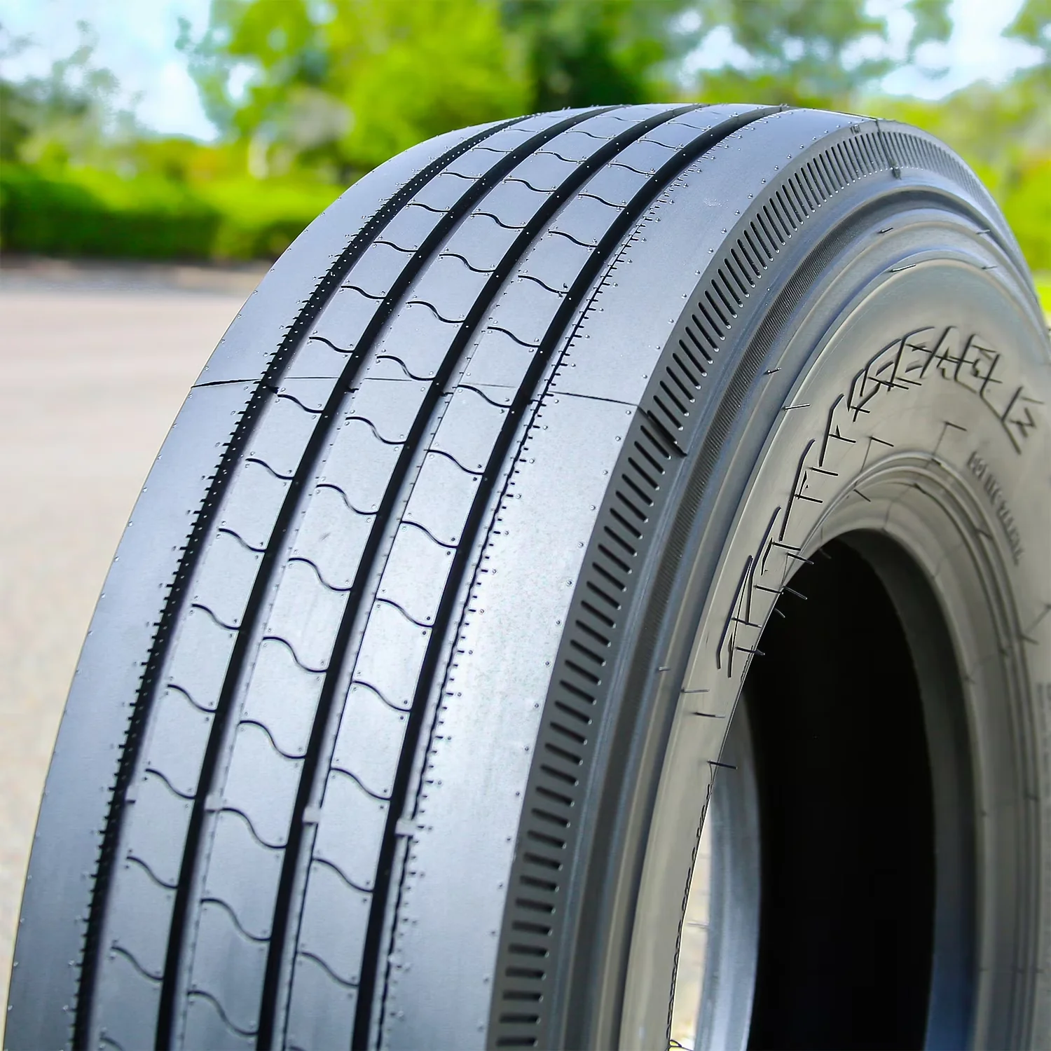 Innovative Trailer Tire with Low Maintenance, All-Weather, Wet Or Dry - ST225 Model F45994
