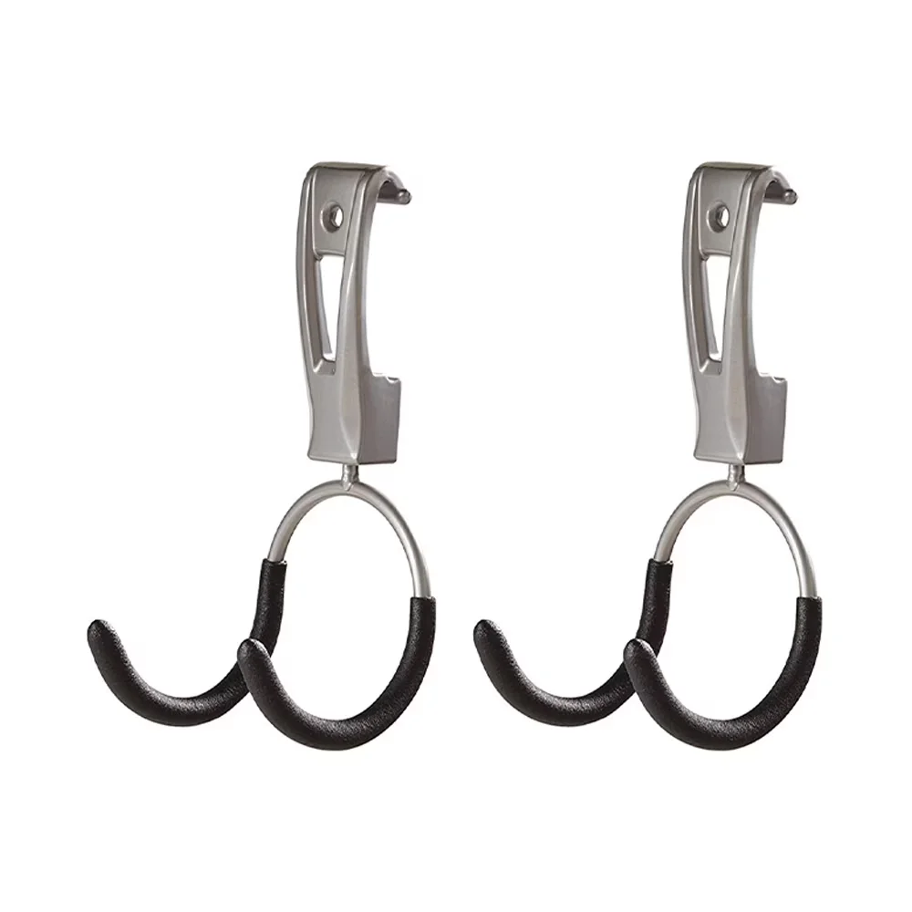 Sleek Garage Storage Supply with Easy Installation - Plastic Silver 2 Pack Model 9E8764