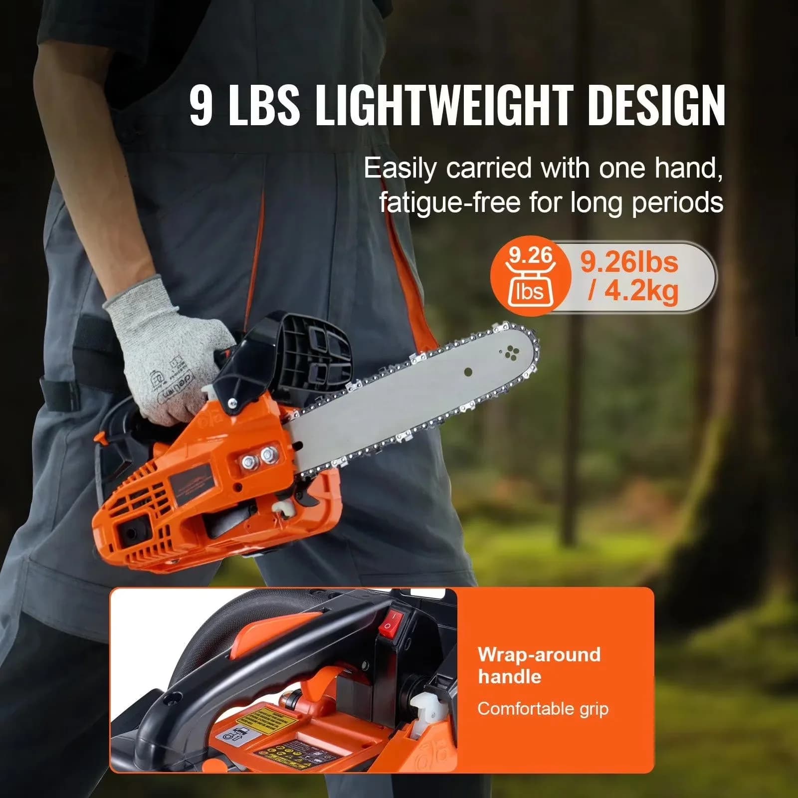 Classic Chainsaw - 4CC - Space-Saving Design Model A6899F