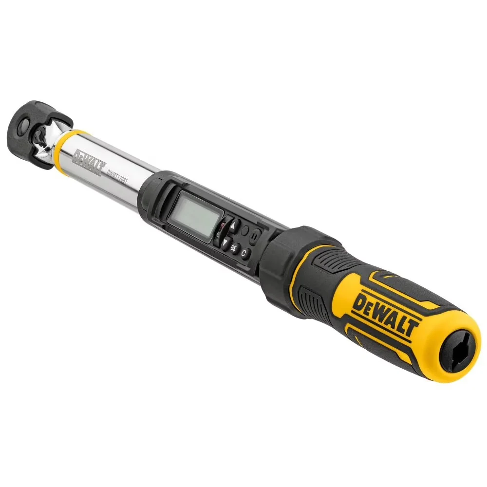 Hand Tool Reliable with Backlit, Led, 3/8" Drive Digital Torque Wrench - Black 3/8 in Model 43B8DC