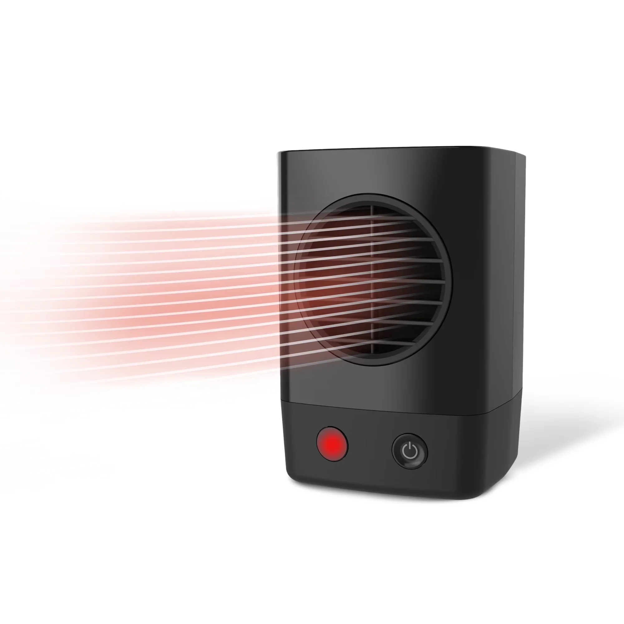 Professional Portable And Electric Space Heater with 400W, Automatic Shutoff - Black Model 289683