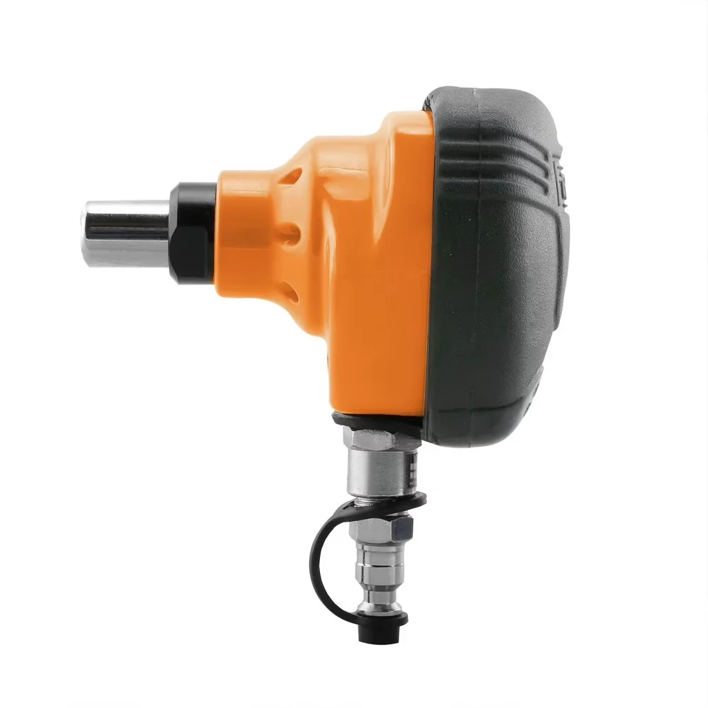 Sleek Air Tools Compressor with Magnetic tip nail holder for easy use, Magnetic Tip, Comfortable rubber grip design - Orange / Black Model D4BDA4