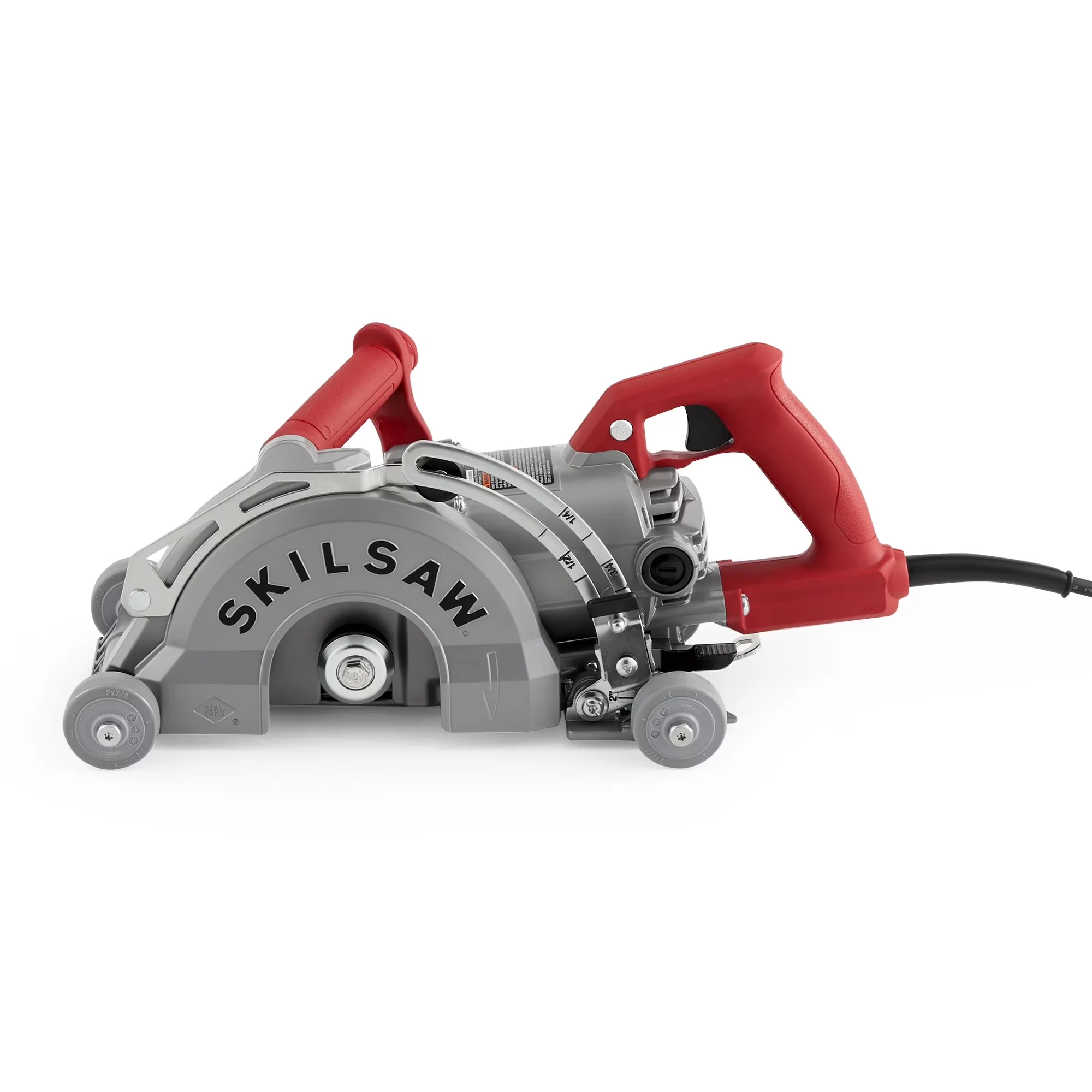 Power Saw Essential with Wheeled, Adjustable, SPT79-00 15-Amp 7 In. Worm Drive - Model 8C6AB4