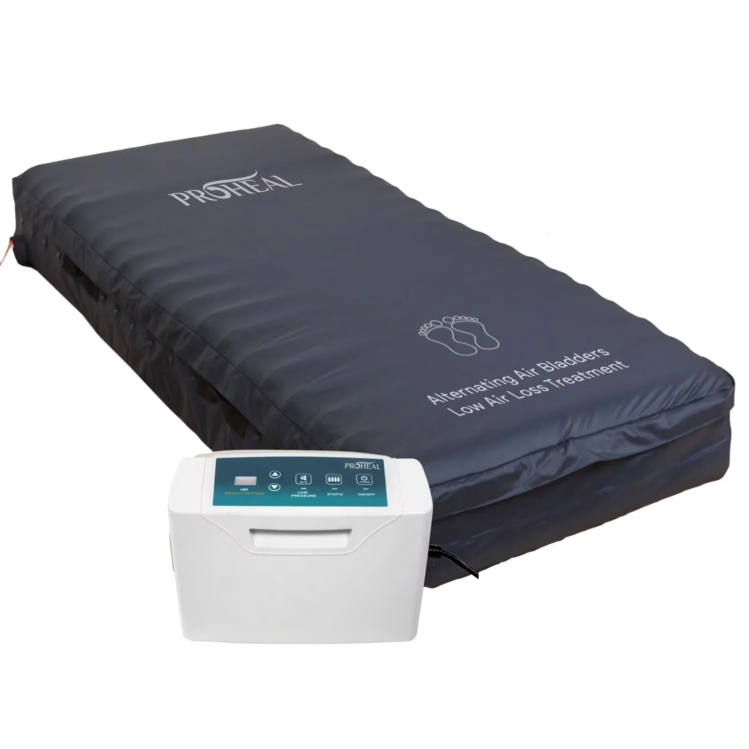 Efficient Mattresses Accessory with Adjustable, Bed Size: 36” x 80”, Pump 8" Thick - Nylon Model A35016