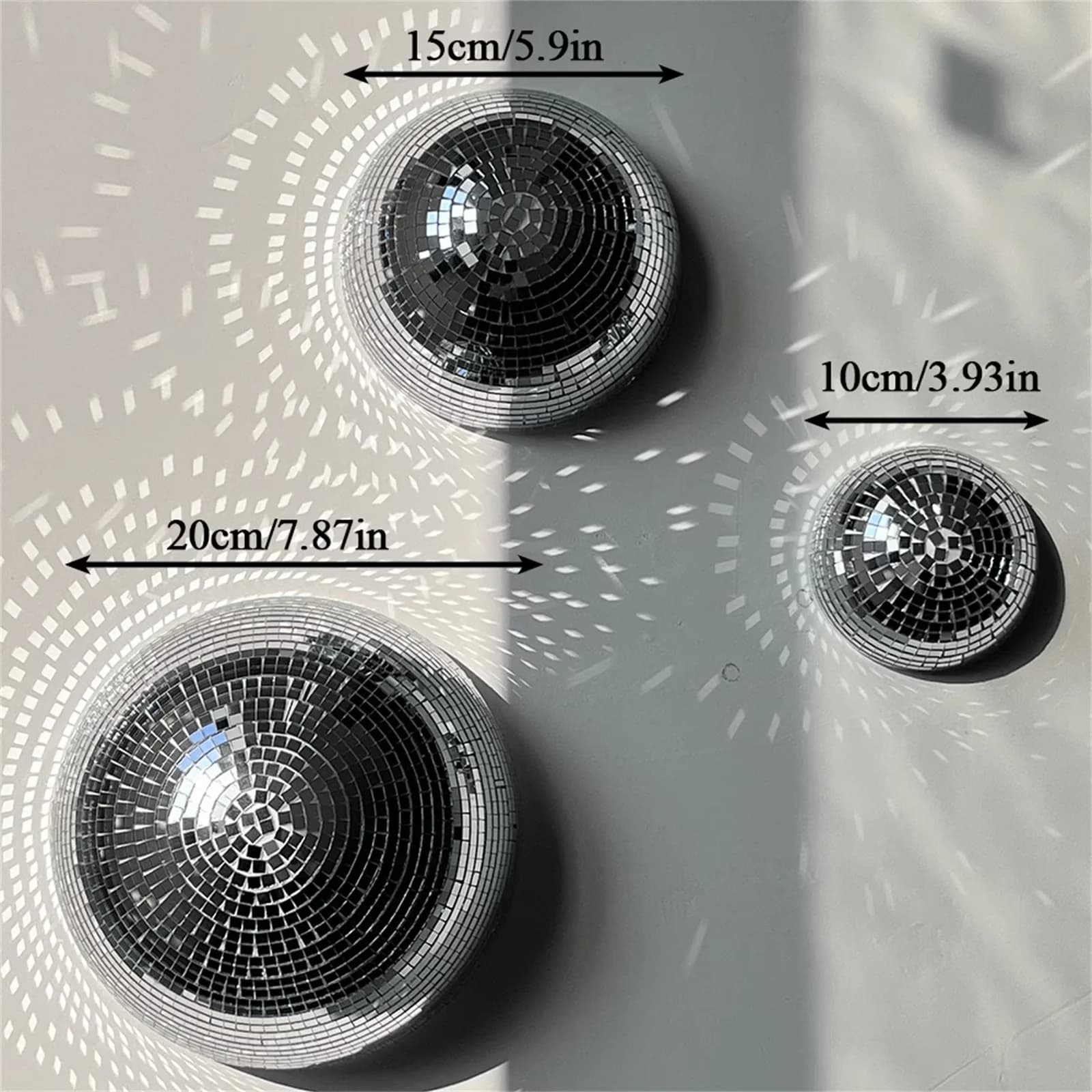 Compact Novelty Light with Stain Resistant, Fade Resistant - Silver for Party Model F81D6D