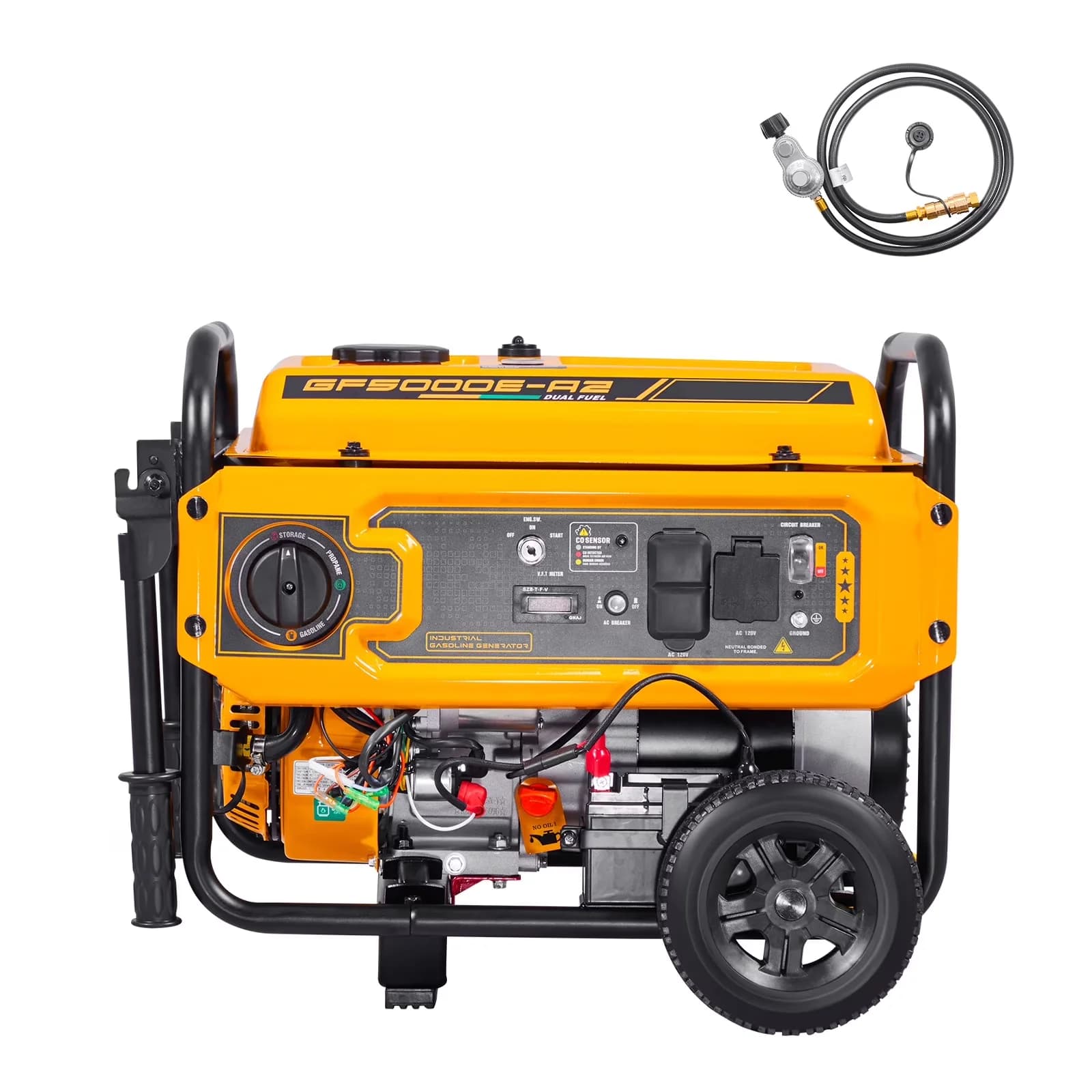 Generator Reliable with 4650W, Overload Protection, CO Detection - Long-Lasting Performance Model 07288B