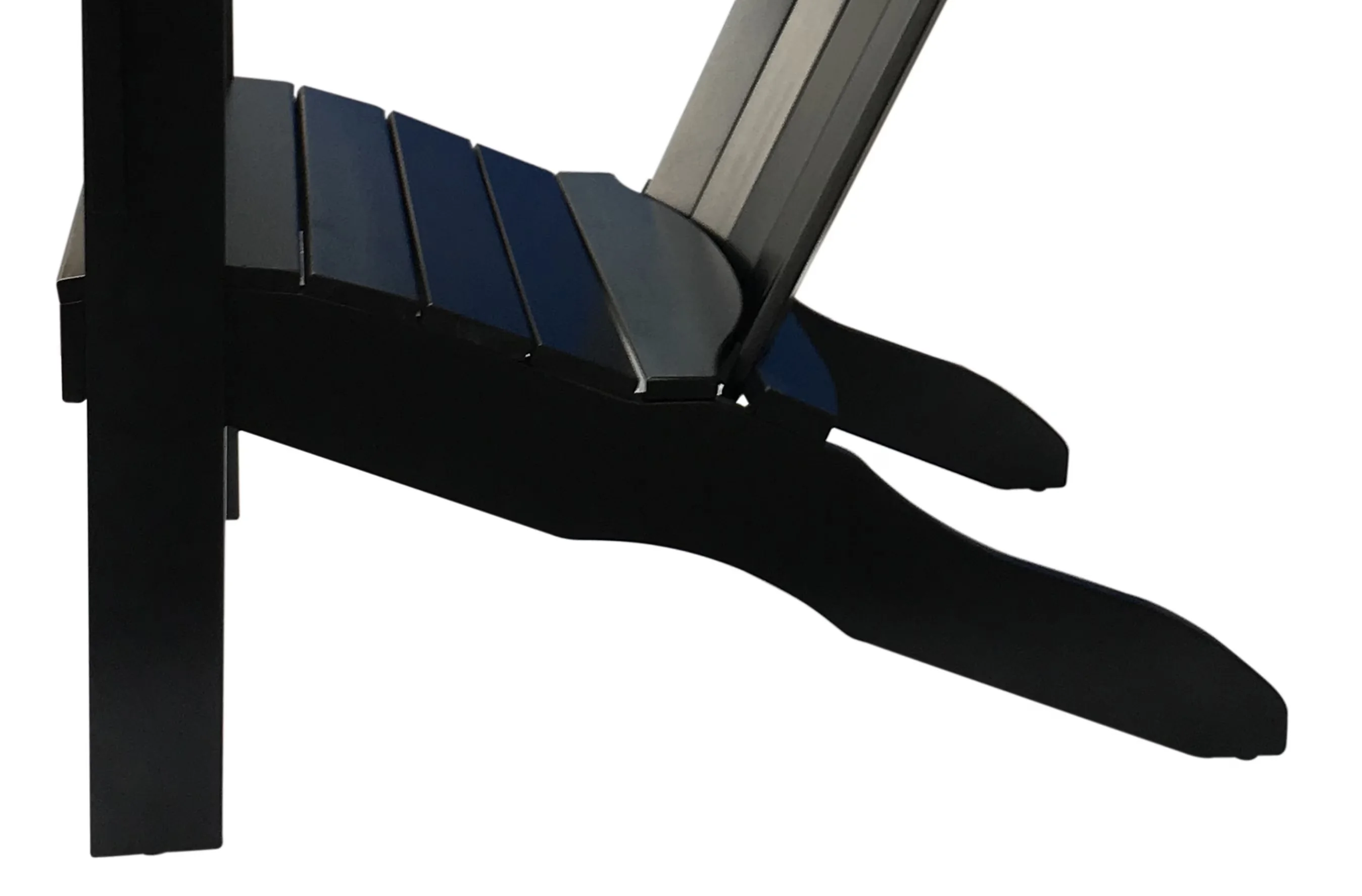 Innovative Patio Chair with Support up to 250 lbs, Black, Item weight: 22 lbs - Black Wood Model D90C81