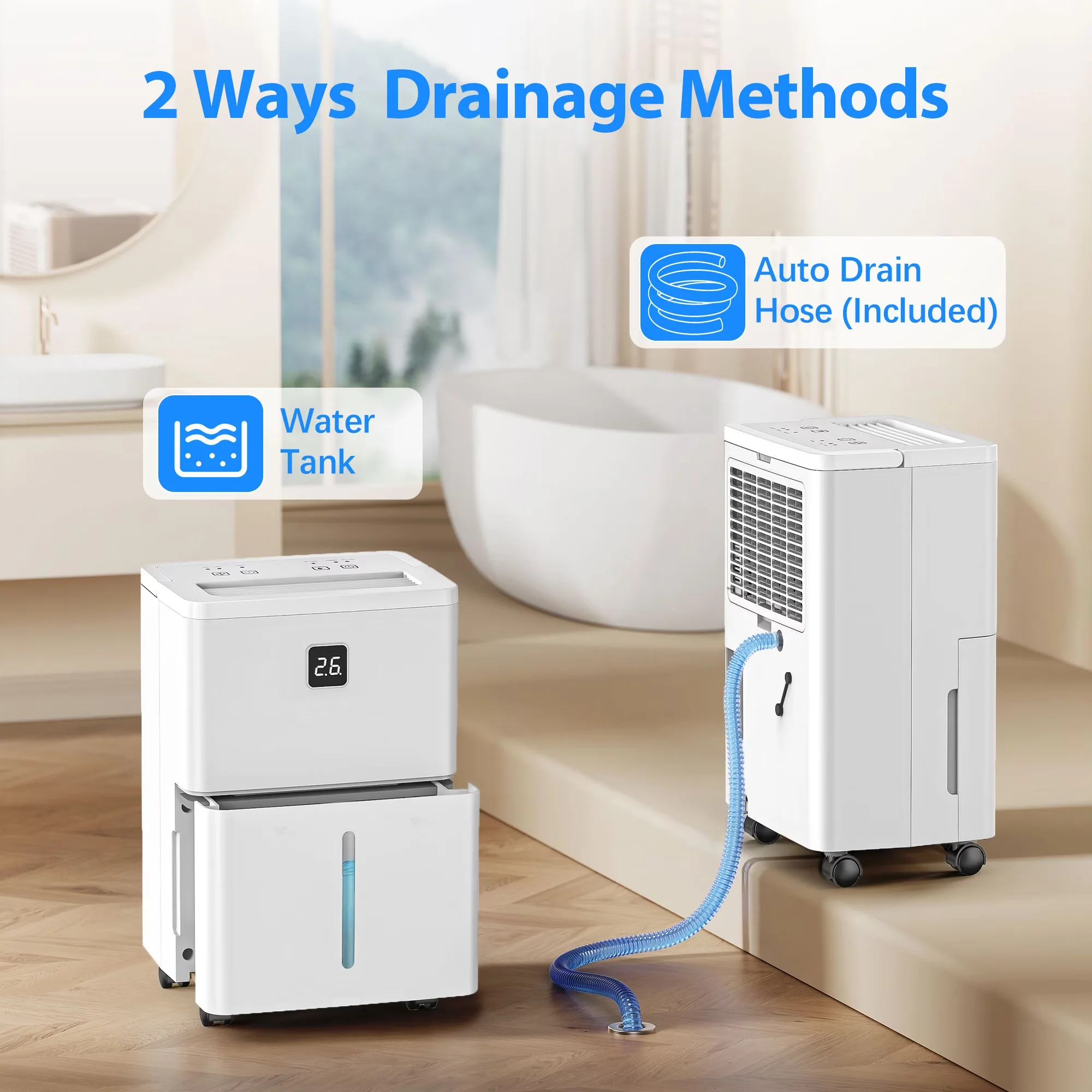 Dehumidifier Reliable with Energy Efficient, Fan Mode (air circulation) - White Model 9767F0
