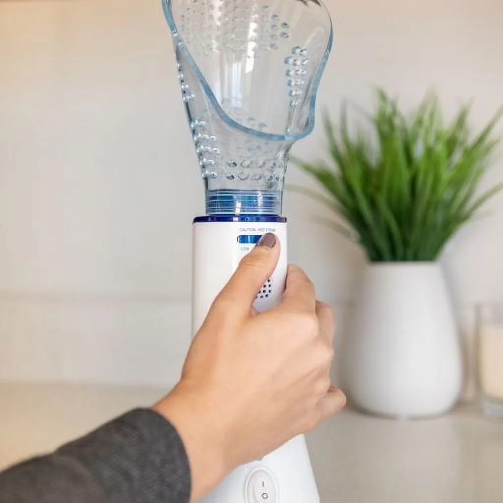 Humidifier Professional with Timer, White - Clear HALLS for Everyday Use Model 6B6A7D