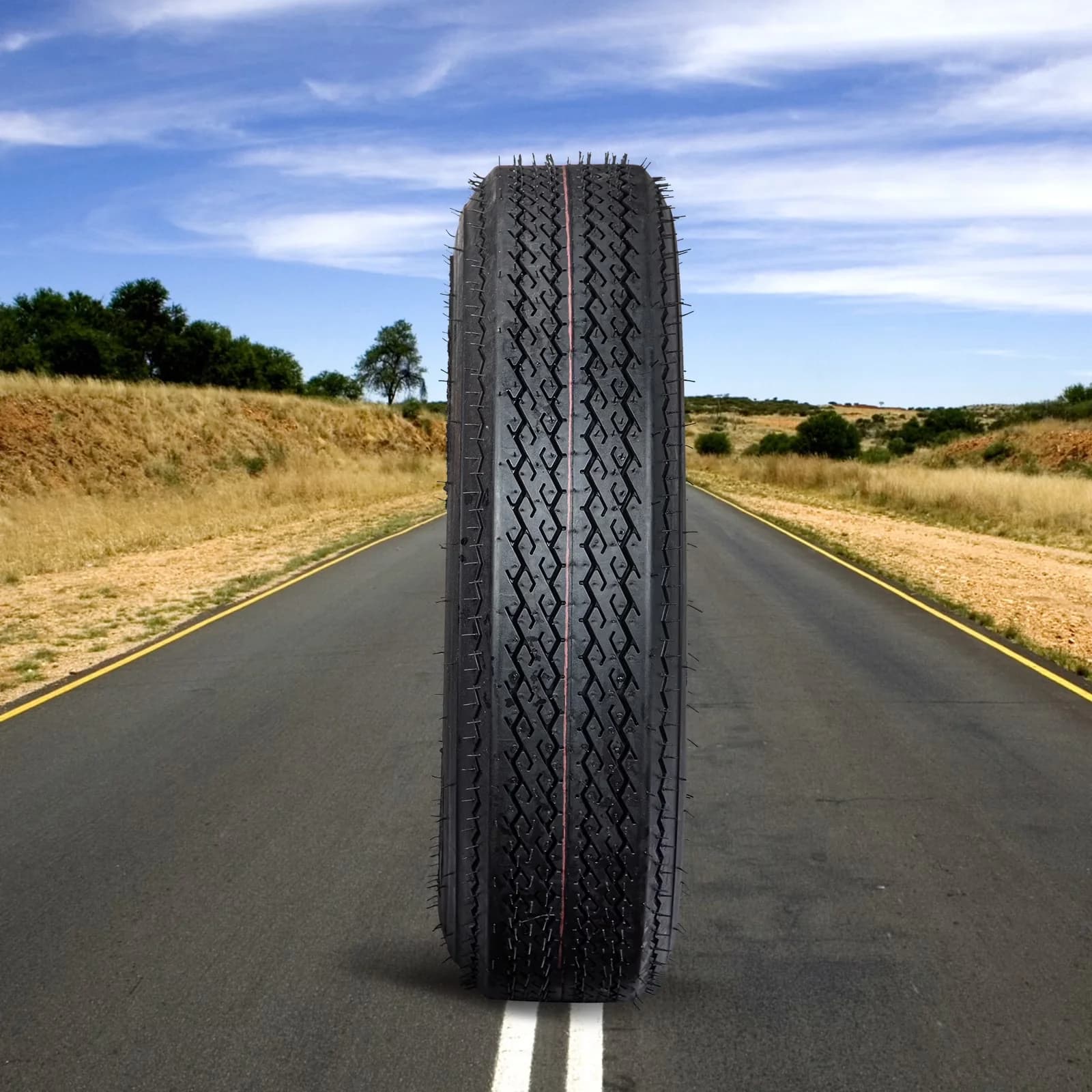 Stylish Atv Tire with All-Weather, Durable Replacement, All-Weather Trailer Tires Set - Model DEF8FC