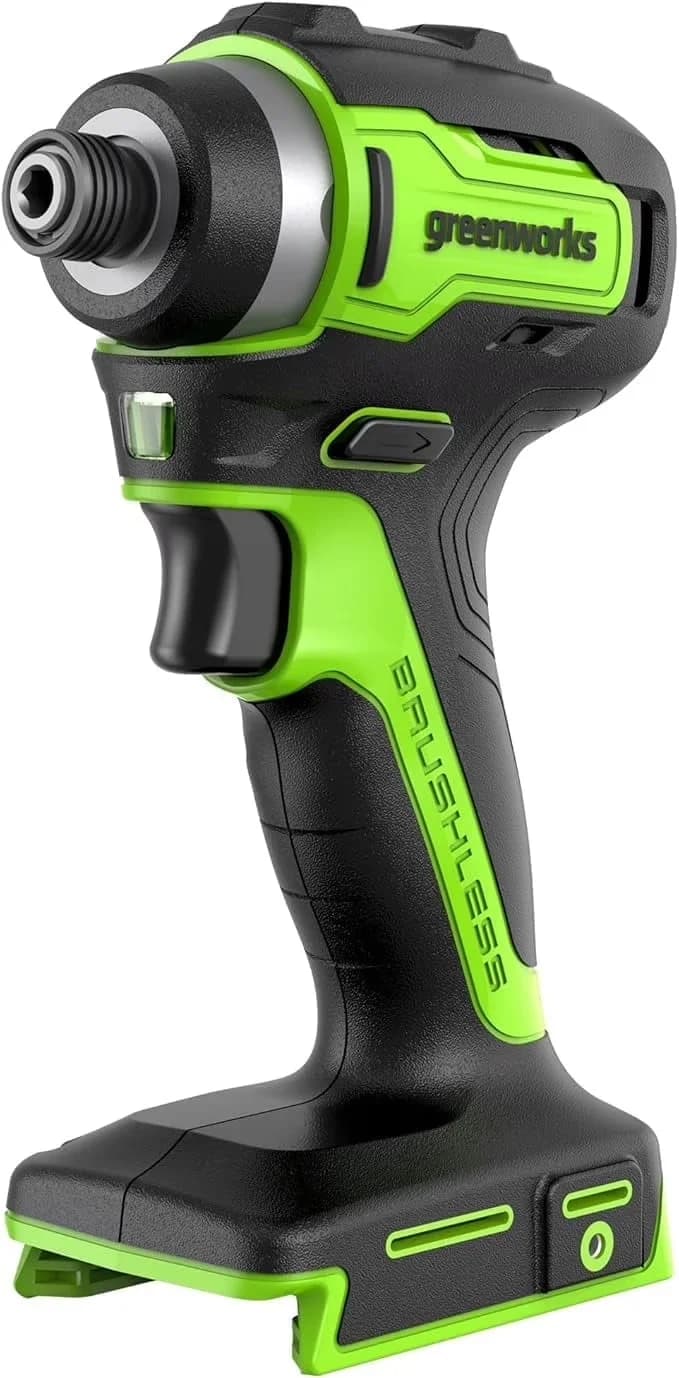 Essential Drills Driver with Battery, 24V, Battery Powered - Green 1/4 in Model 4FE12E