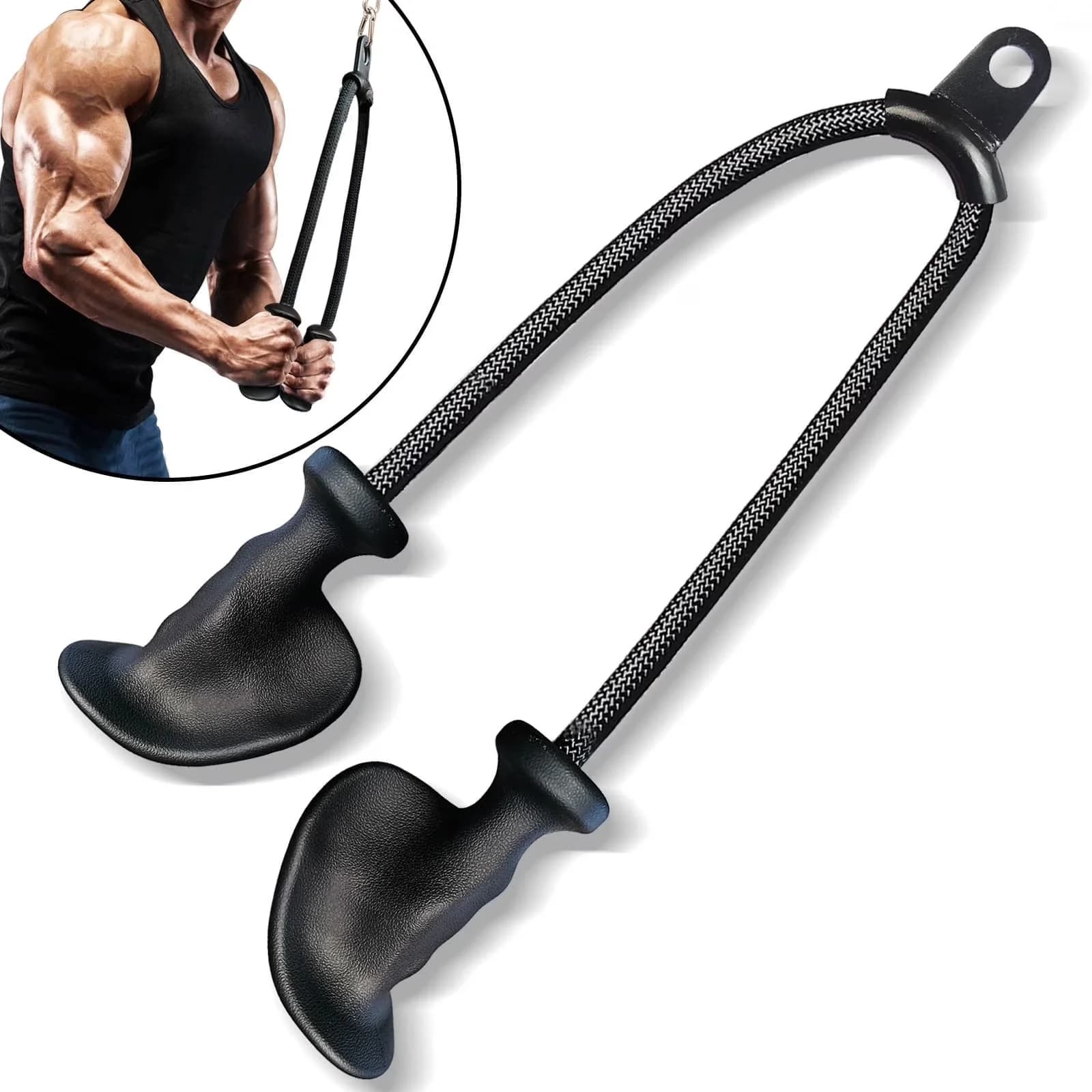 Home Gym Accessory Versatile with Heavy Duty - Nylon 47 Inch - Universal Fit Model 903C6B