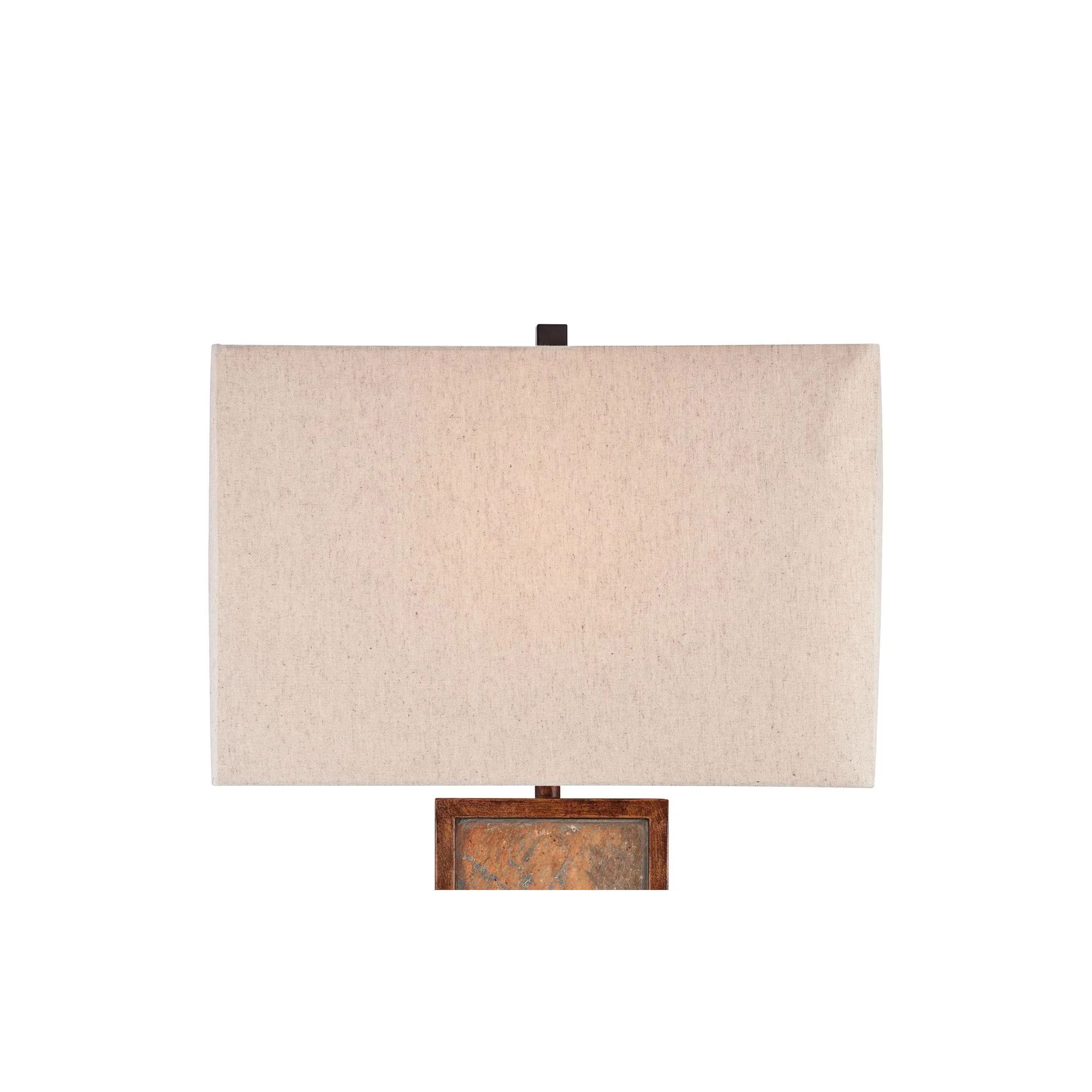 Lamp Set Versatile with Incandescent - Brown Slate Stone Modern - Residential Grade Model DA3454