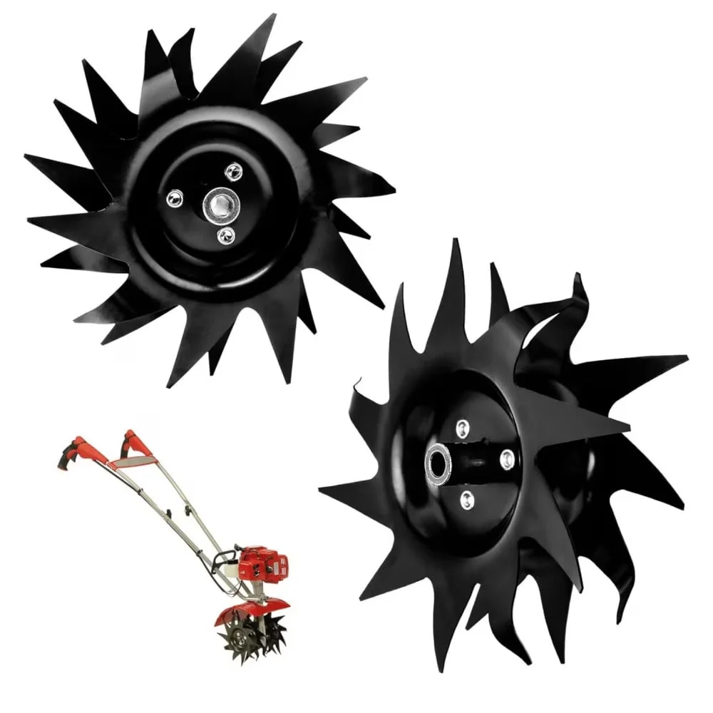 Trillers Cultivator Efficient with 【Package included】 2 x Tiller Tines, Power Tiller Tines Replace 1622 7260 - Model 30EBB3