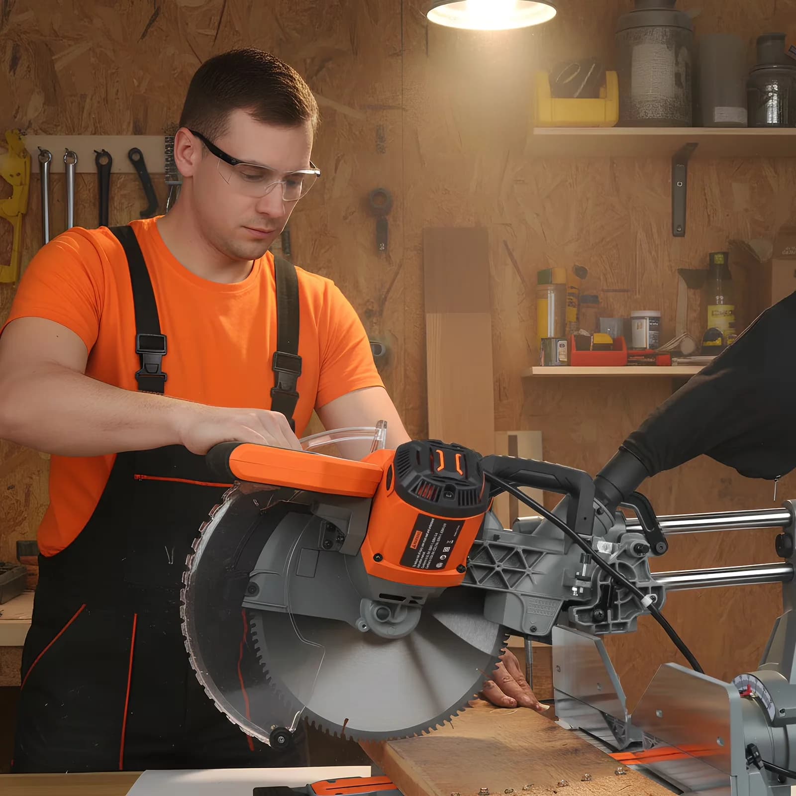 Power Saw Innovative with LED, Adjustable, LED Precision Alignment - 12 Model C47B1A