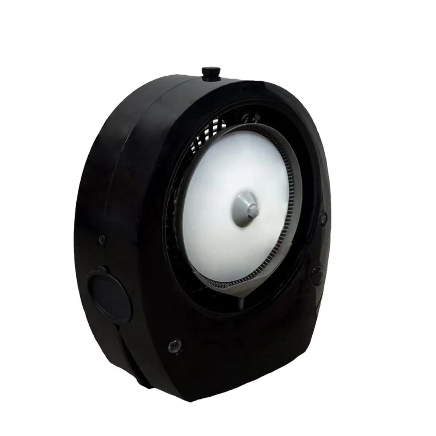 Fans In Cooling Modern with Creates cloud of superfine atomized mist, Color: Black - Uv-Resistant Plastic Black Model 6417AE