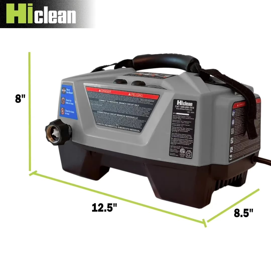 Versatile Pressure Washer with Quick Connect Tips, 1800 PSI Electric, Powerful - Model 62F5EE