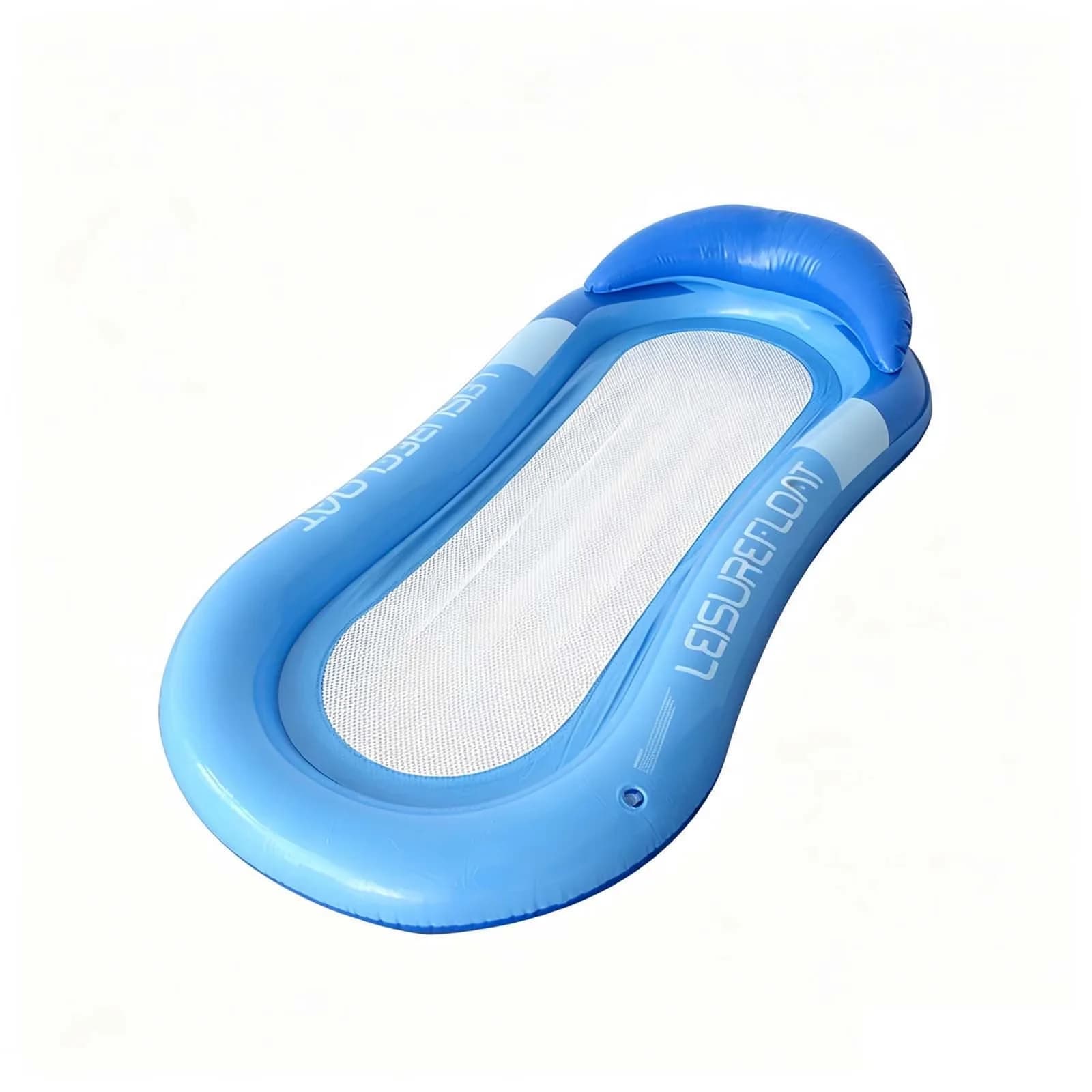 Stylish Inflatable Pool with Family Swimming Pools, Swimming, 63" x 35" x 11.8" Blow up - Blue Model A161AA