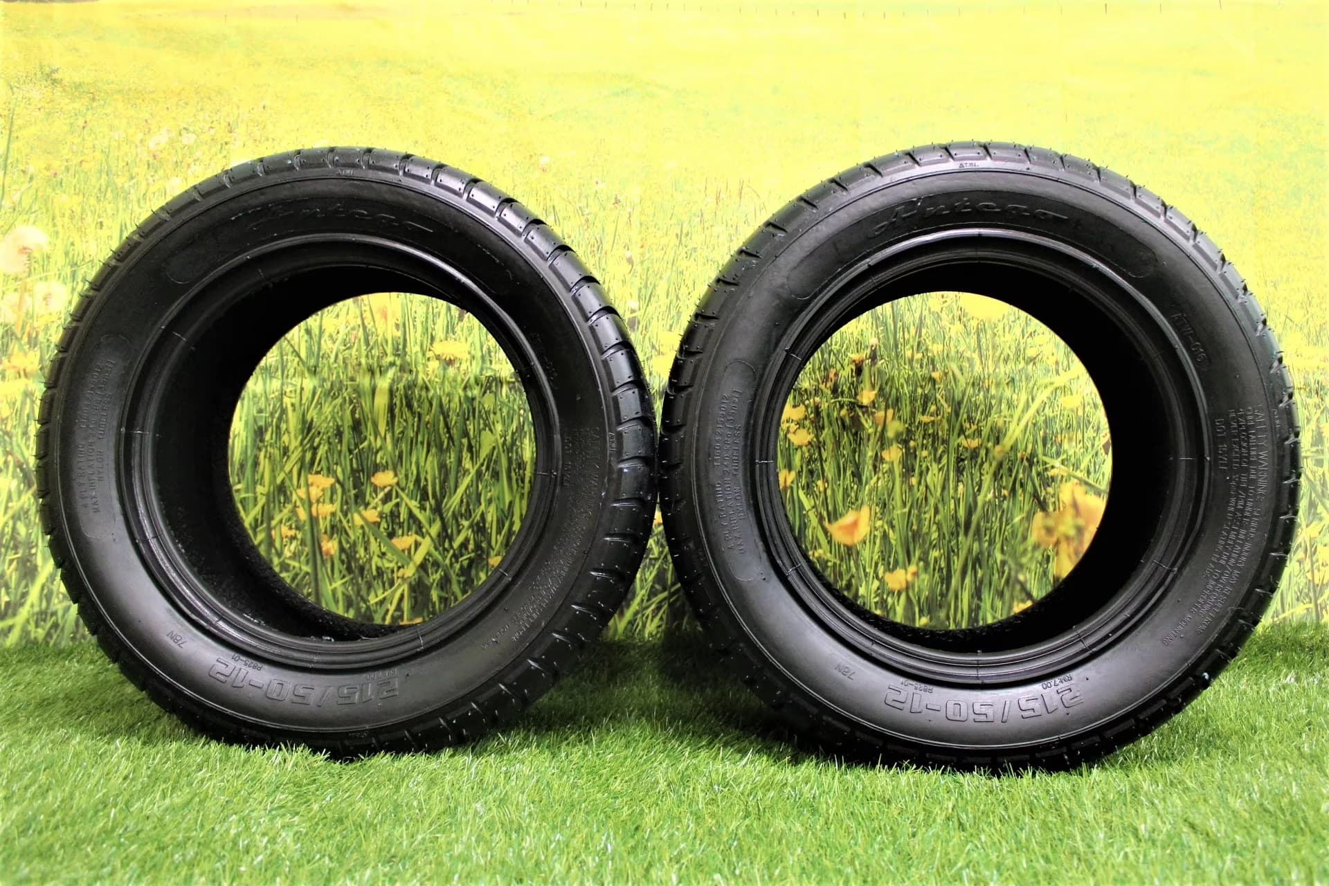 Golf Cart Tire Sleek with Dot Approved - 50-12 - Industrial Grade Model 1283DA